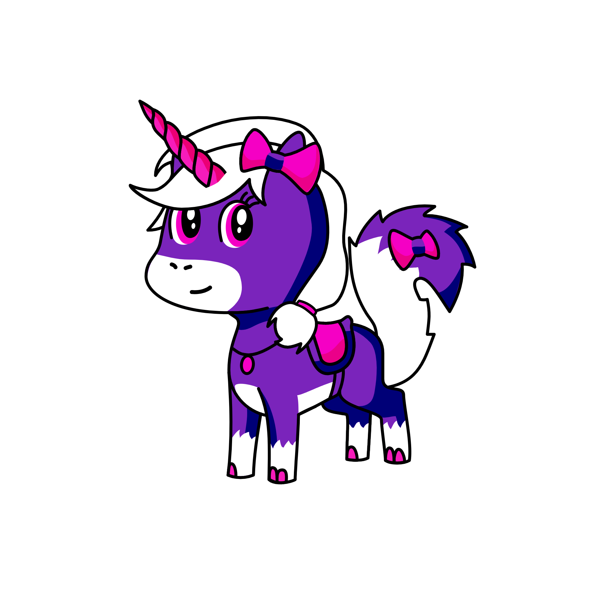 night lily, the unicorn