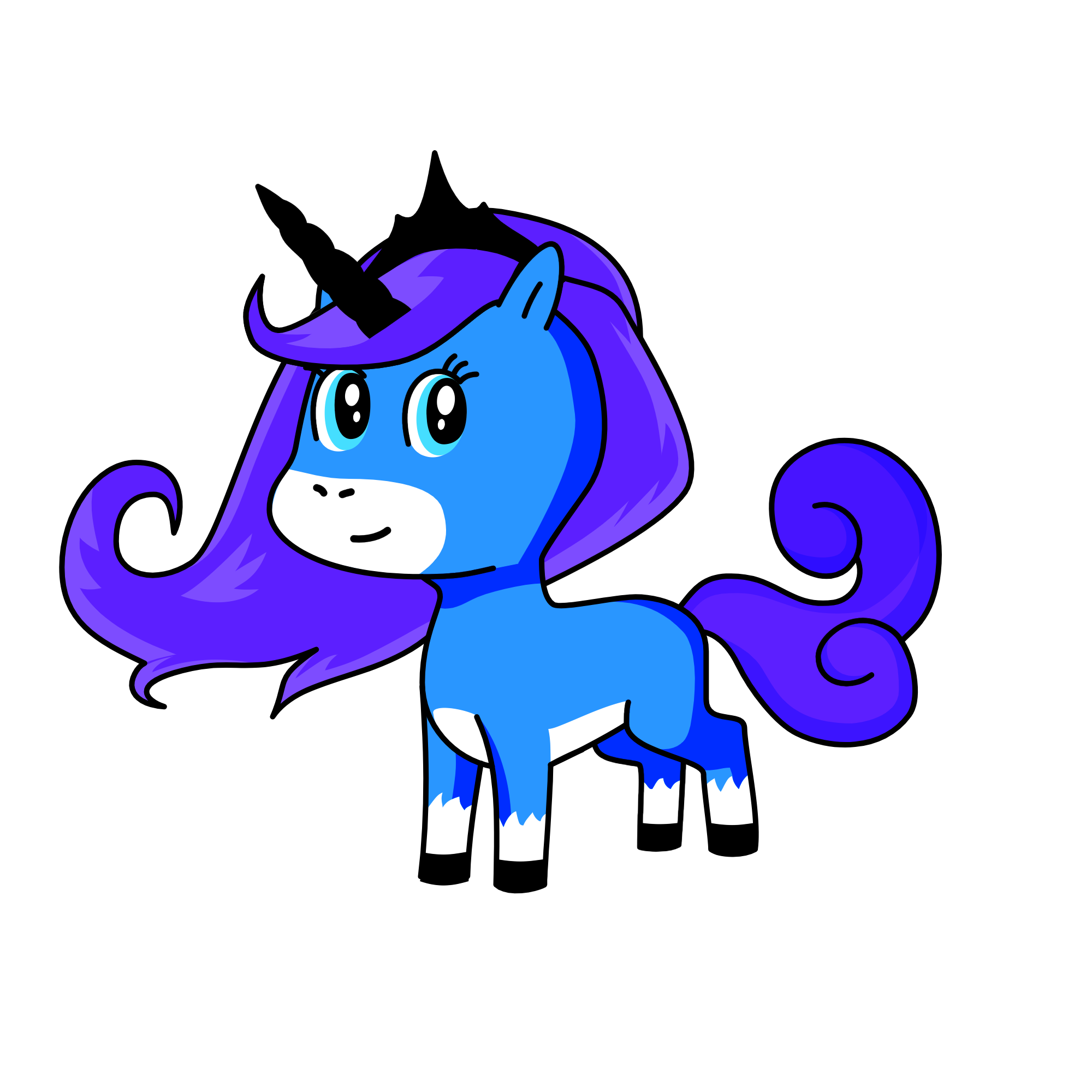 Luna, the unicorn