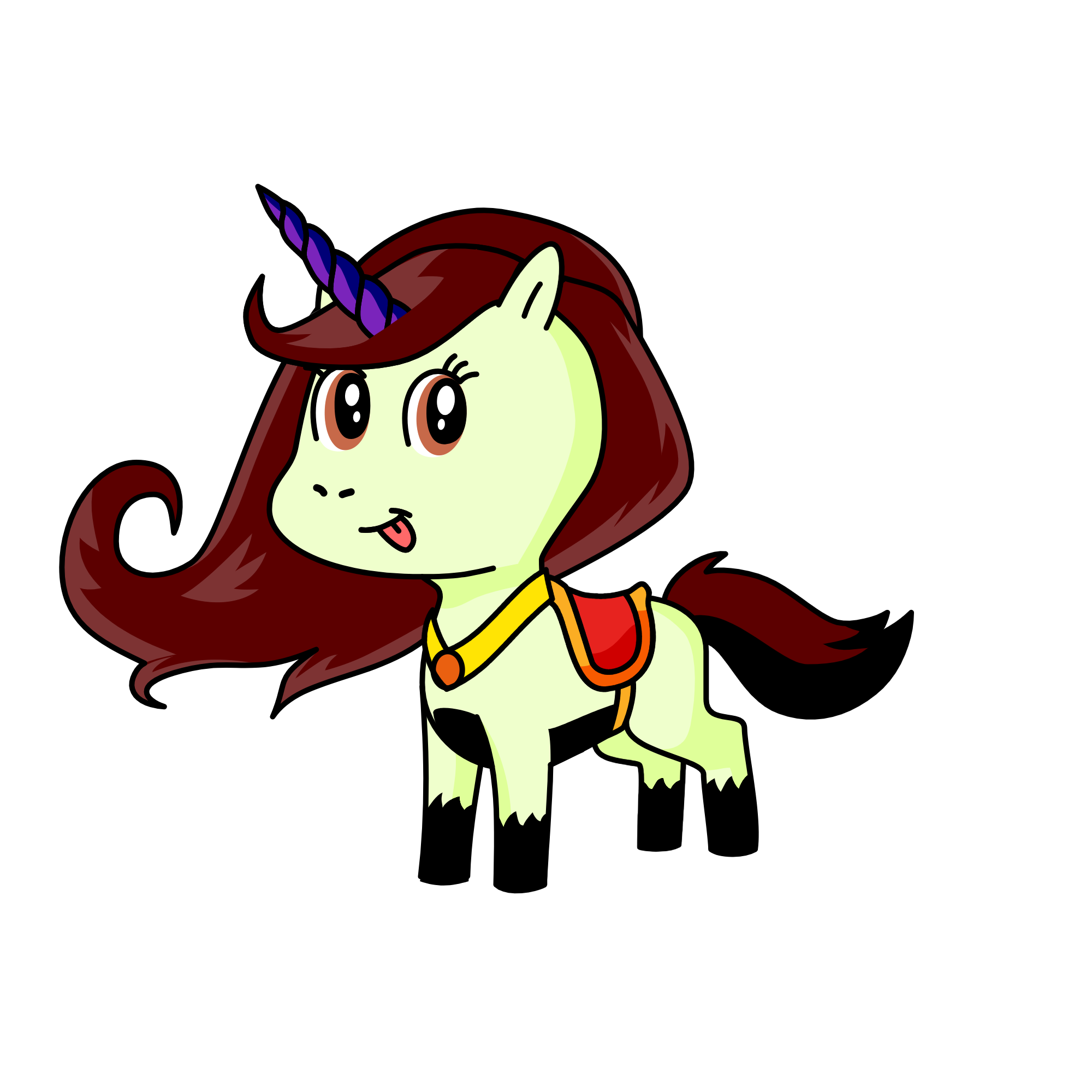 Raha, the unicorn