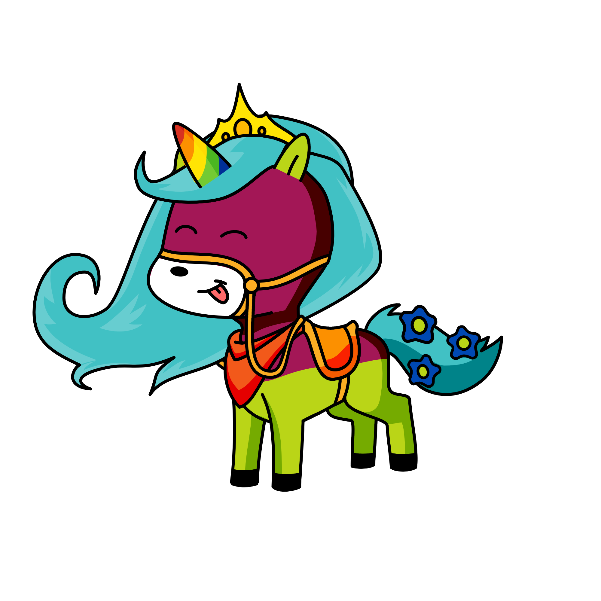 чари, the unicorn