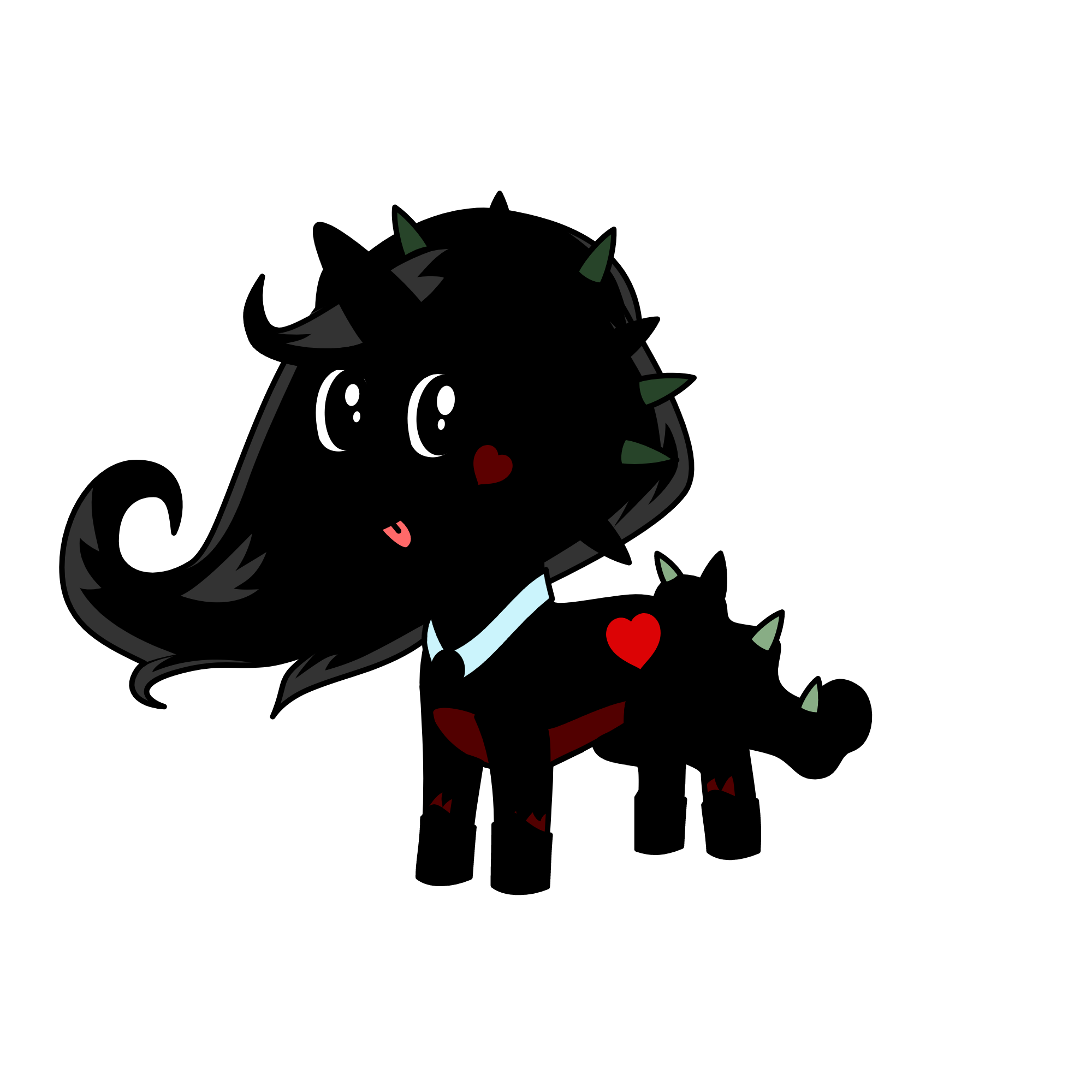 dark qeen, the unicorn