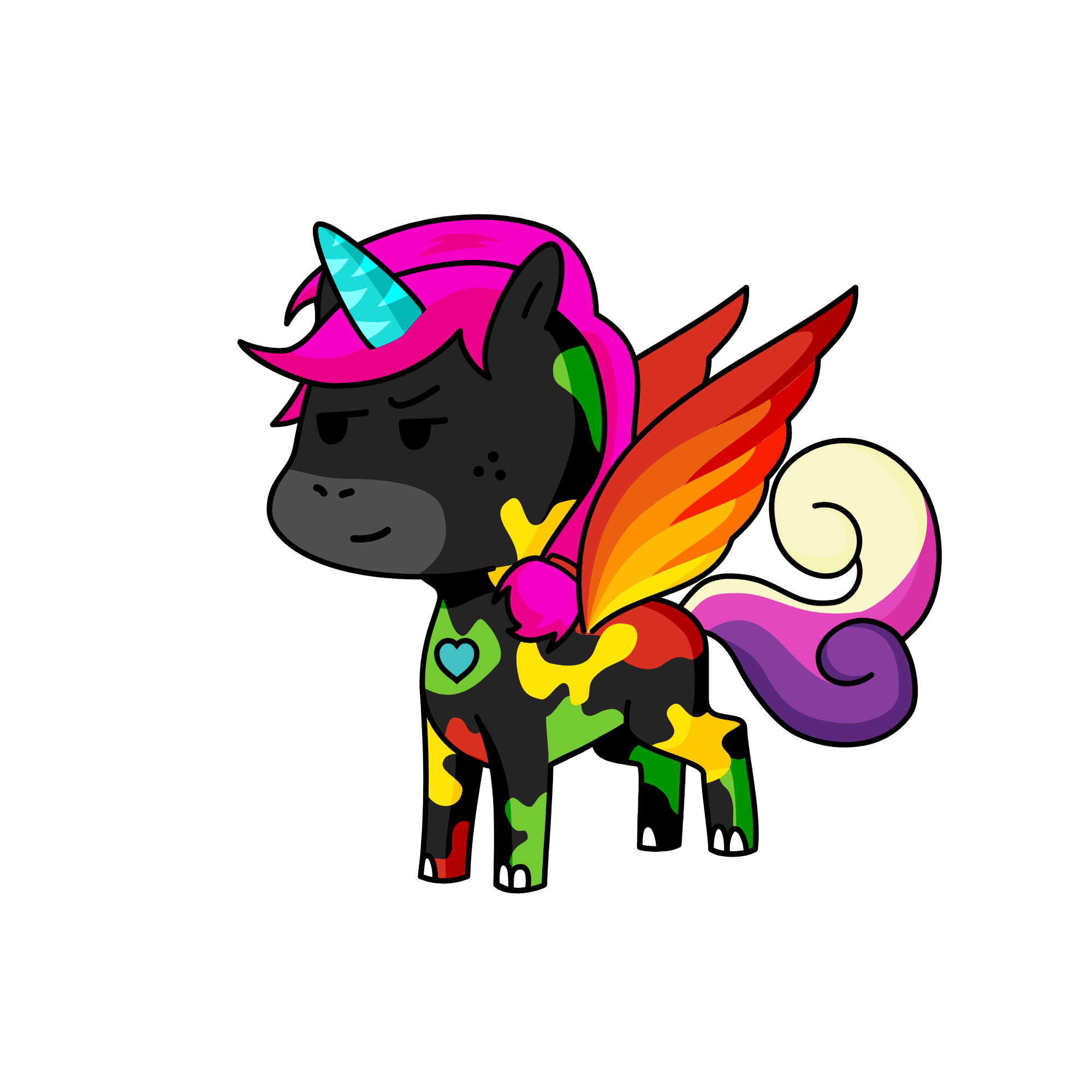 cxgcdxgf, the unicorn