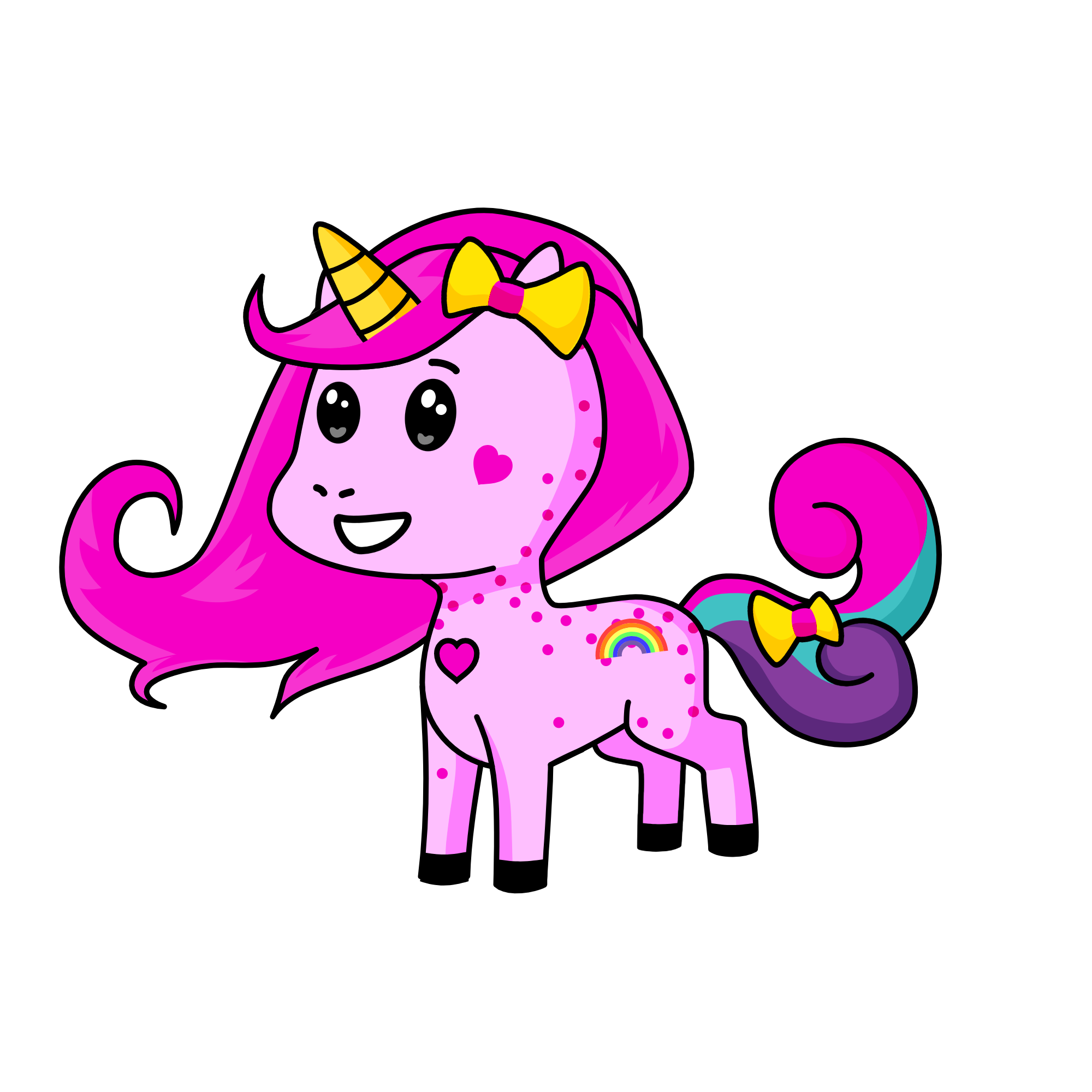 Princess Shimmer Love, the unicorn