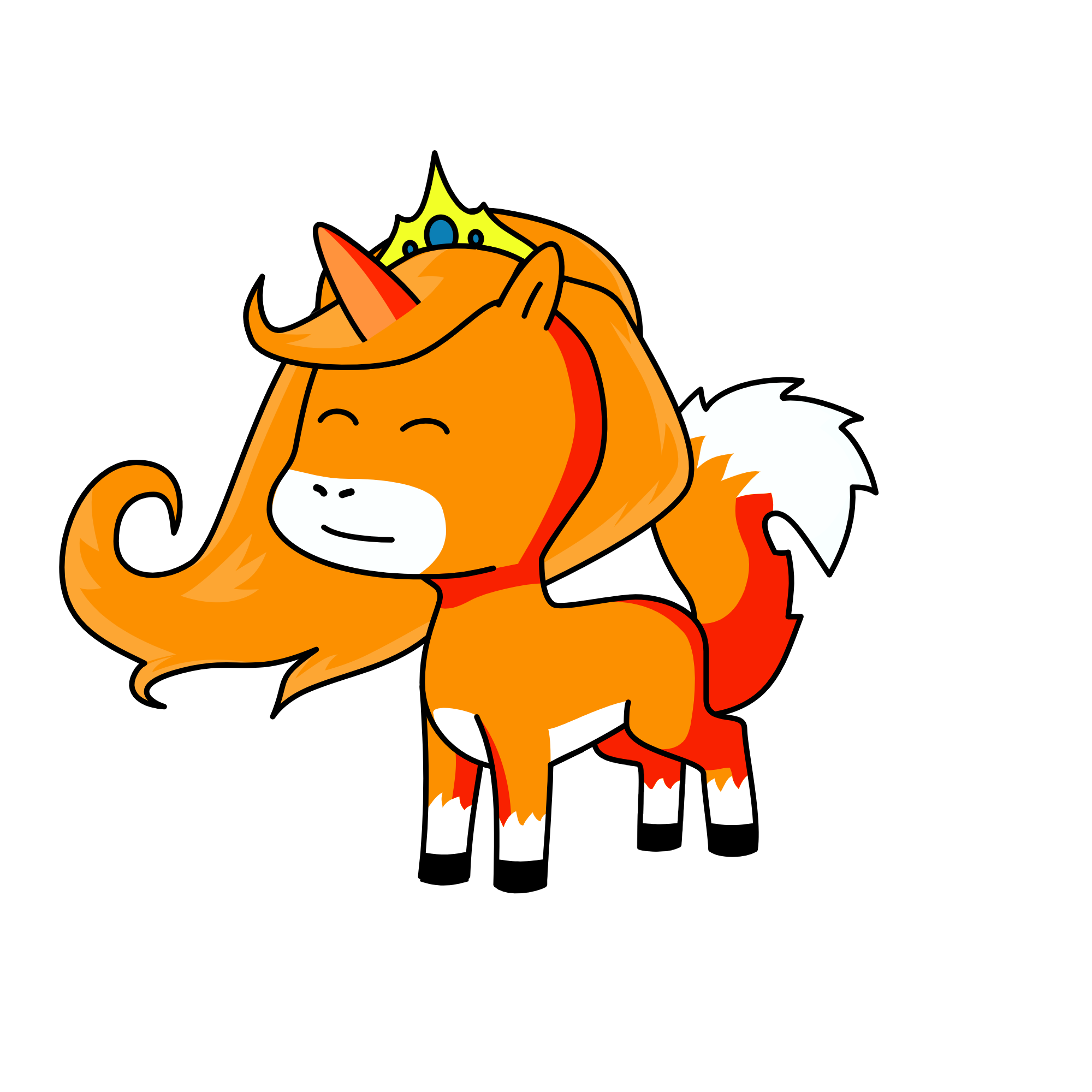 Foxy, the unicorn