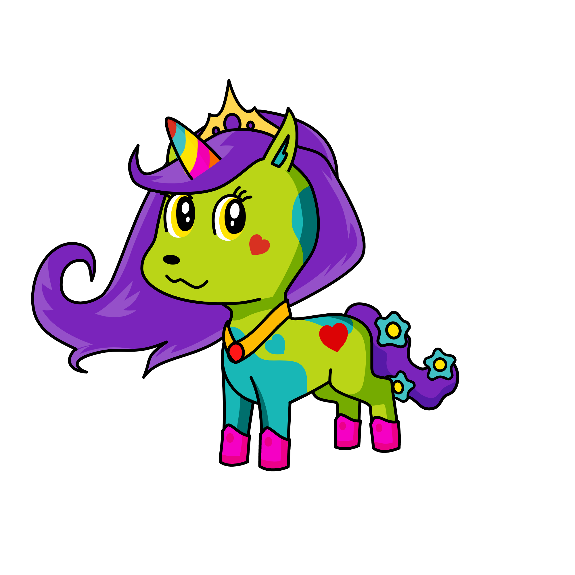 princess stardust, the unicorn