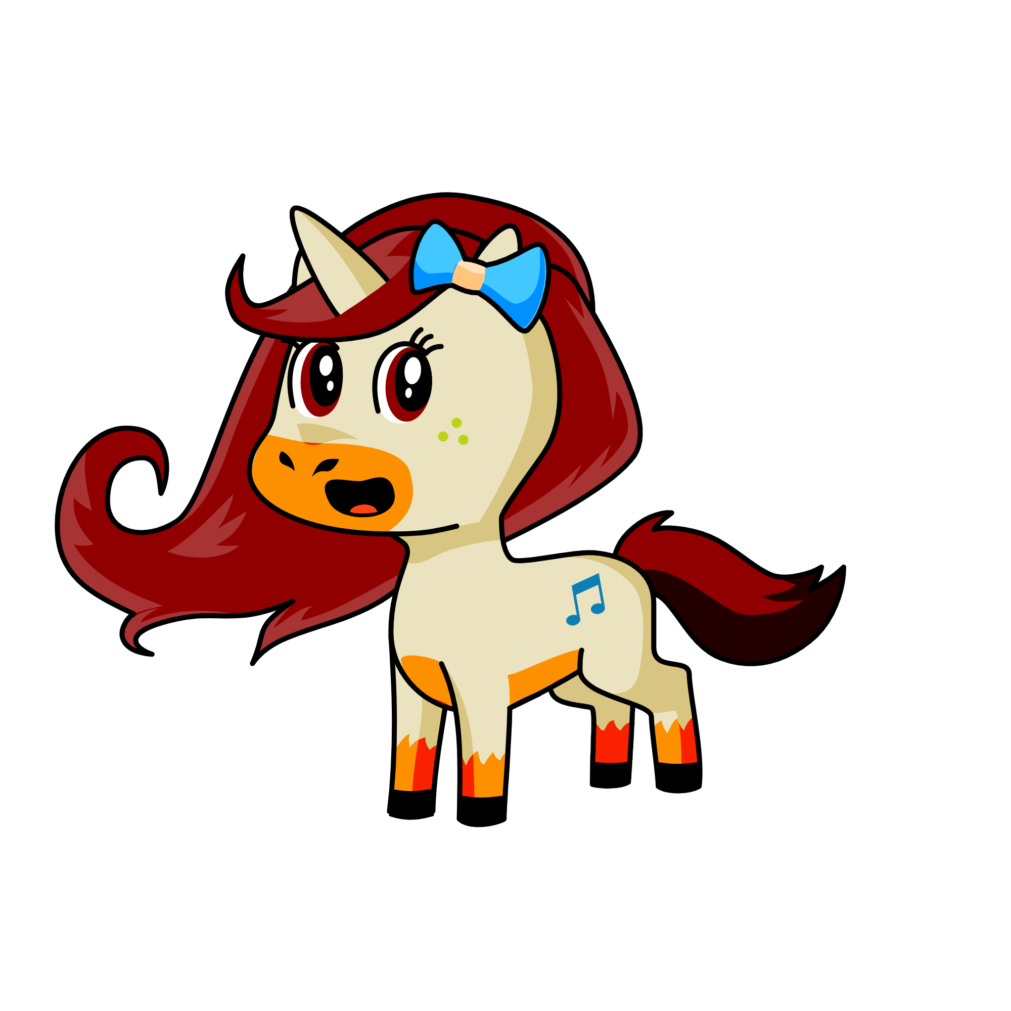 dolores, the unicorn