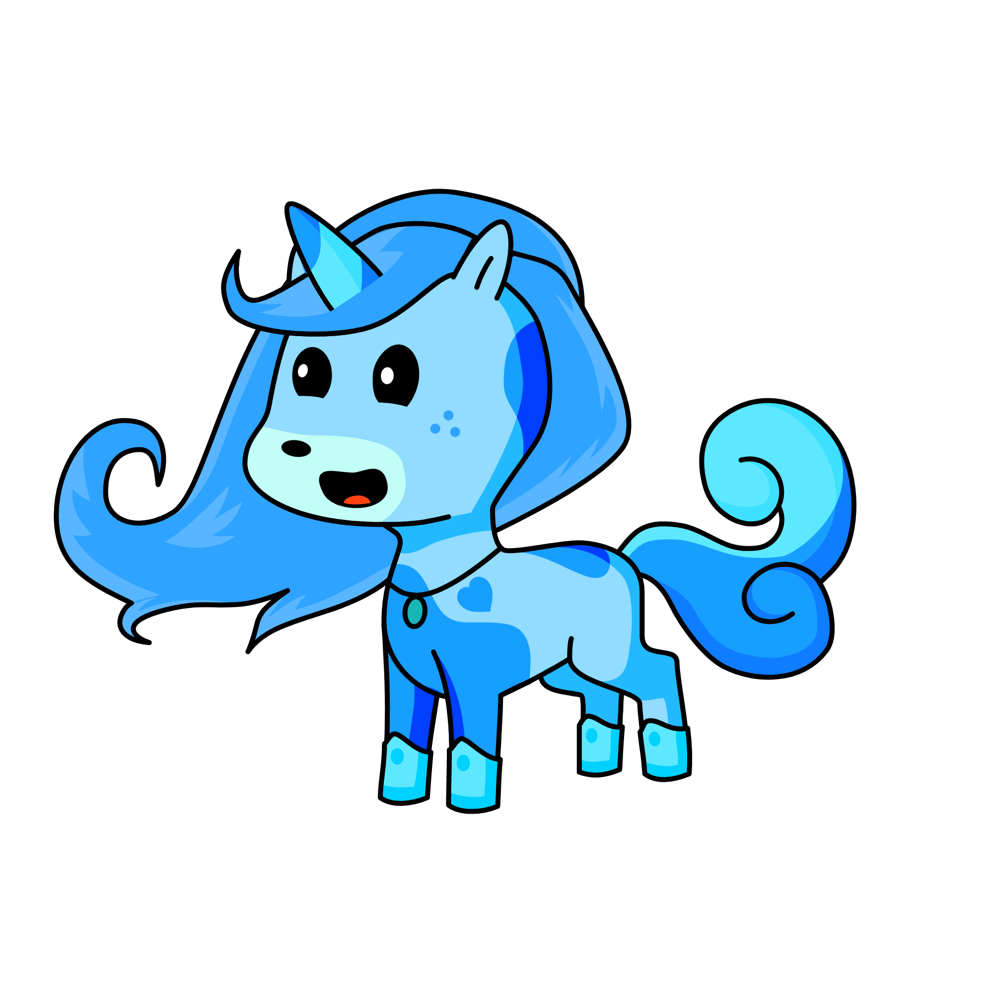 the best water pony, the unicorn