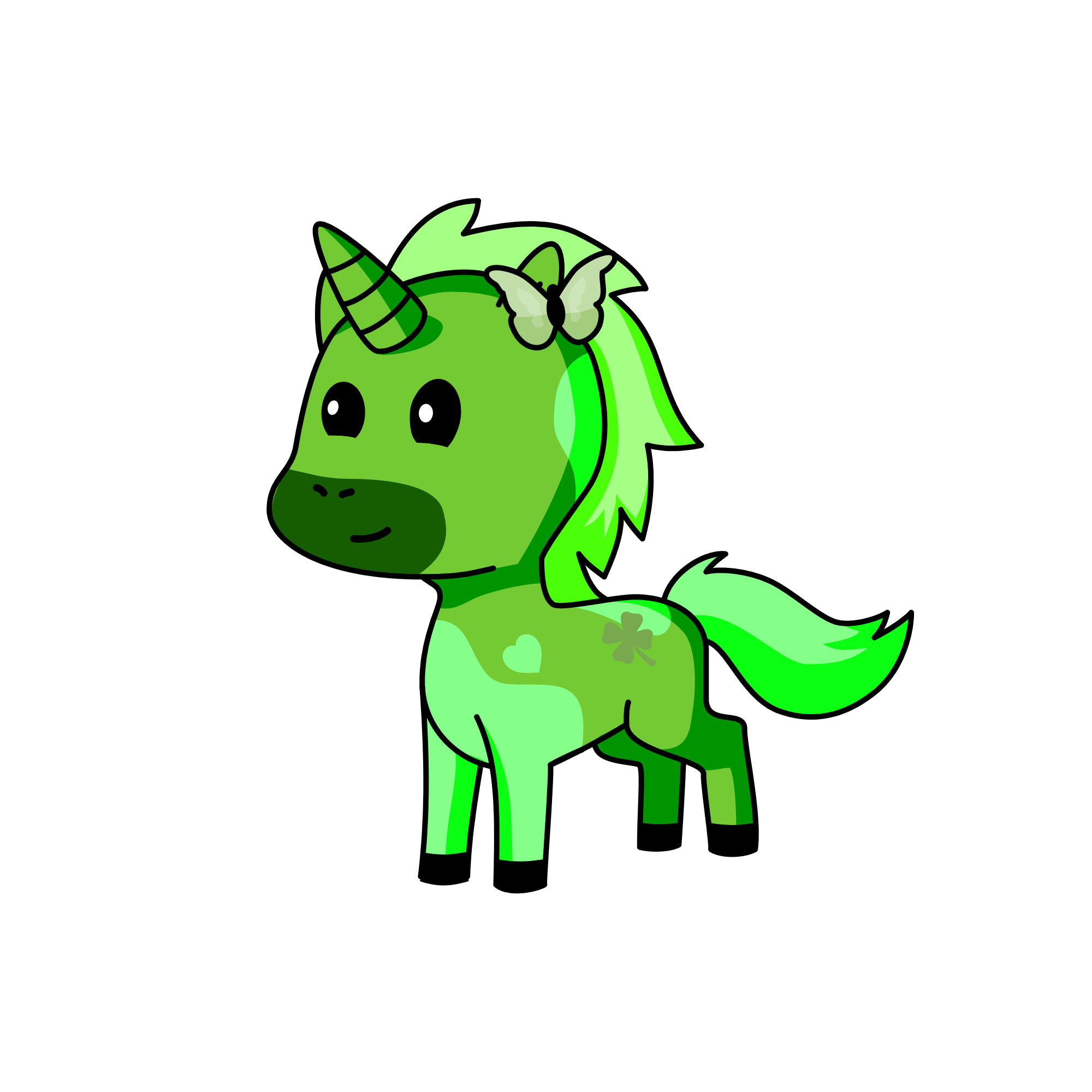 Nature, the unicorn