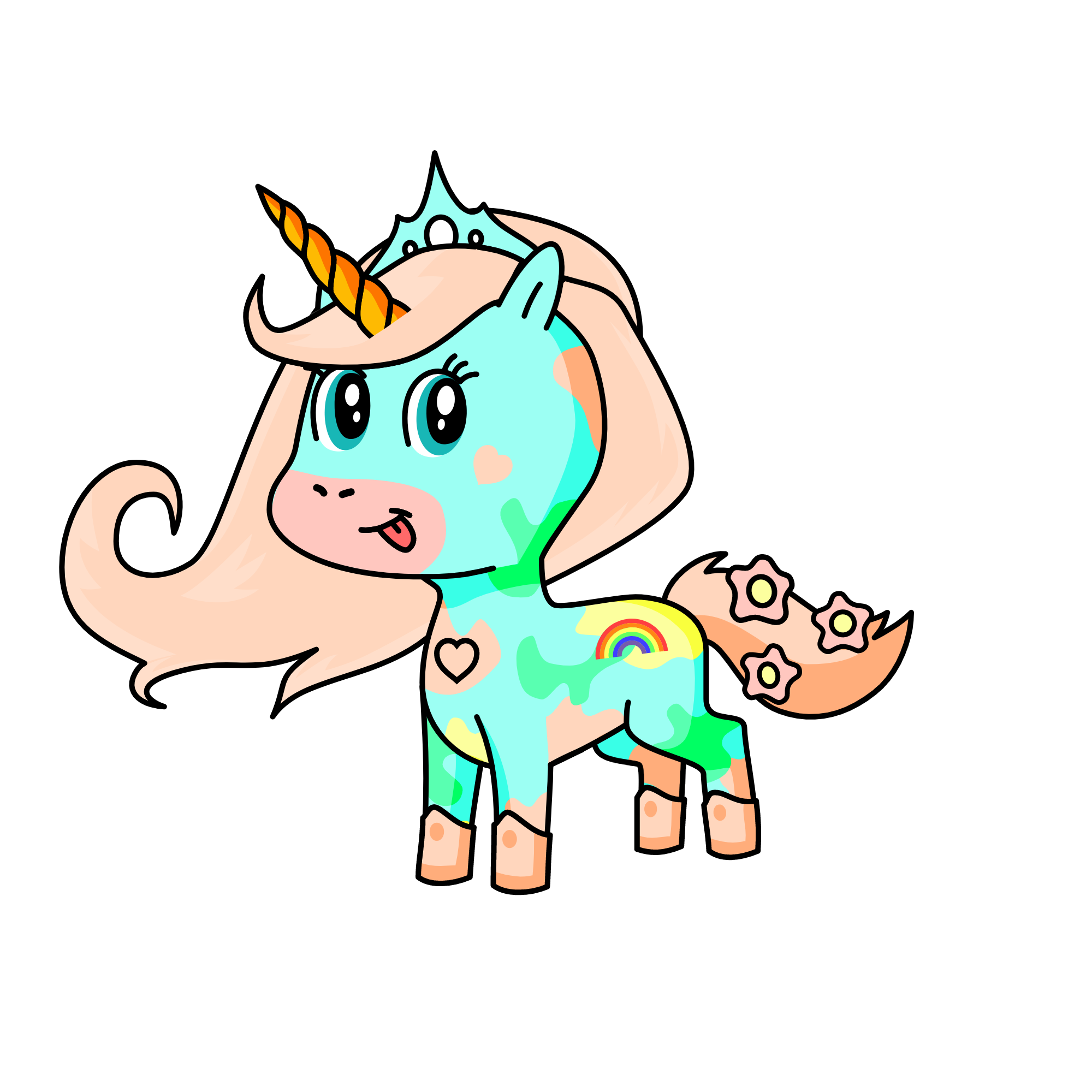 It's My Birthday Soon, the unicorn