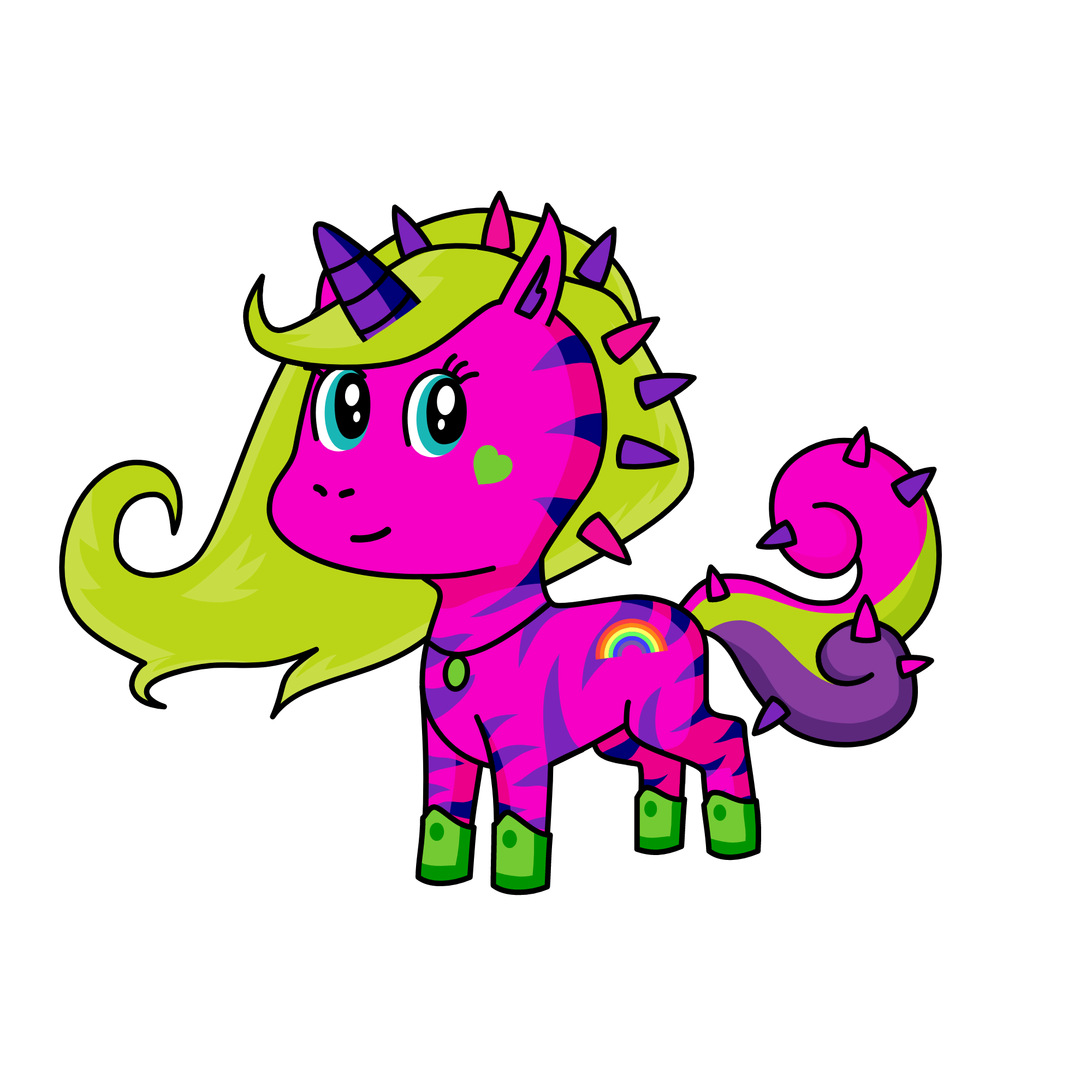 Sparkle, the unicorn