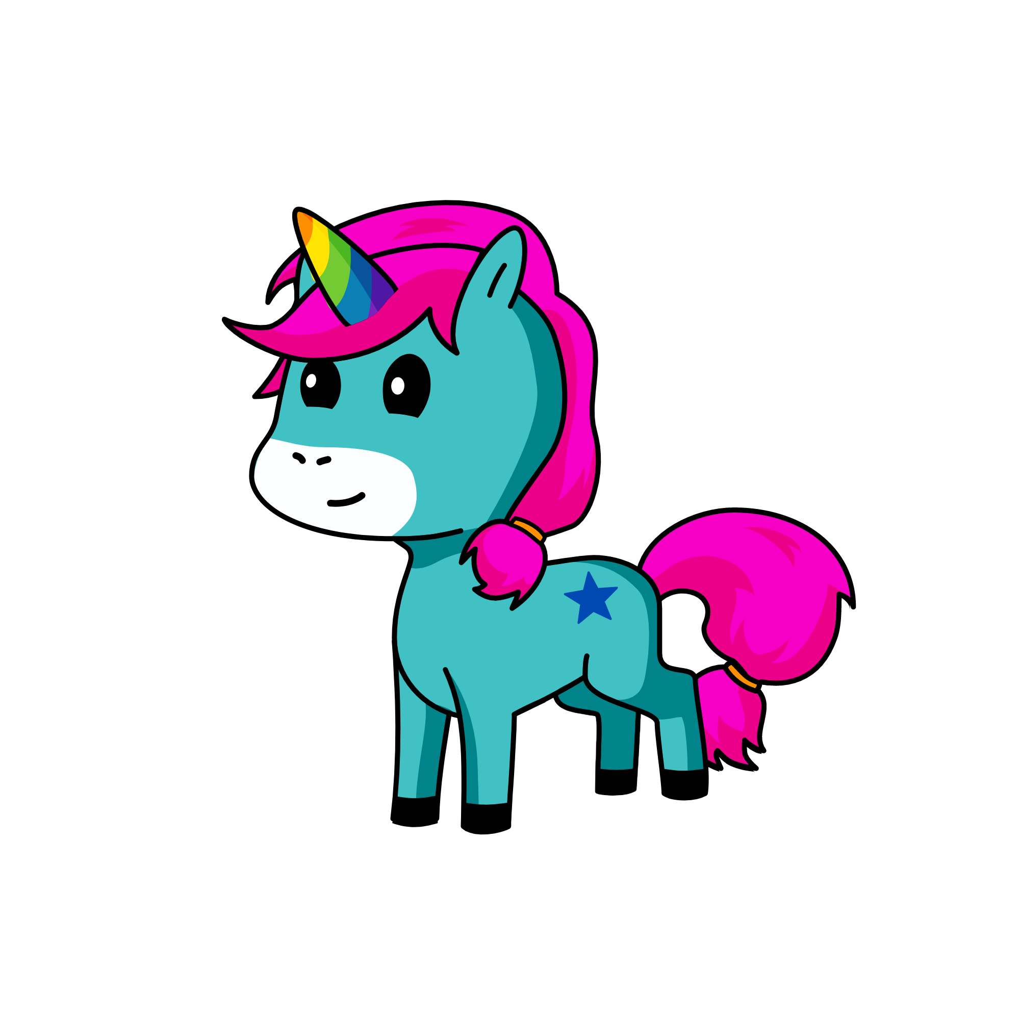 Sparkle, the unicorn