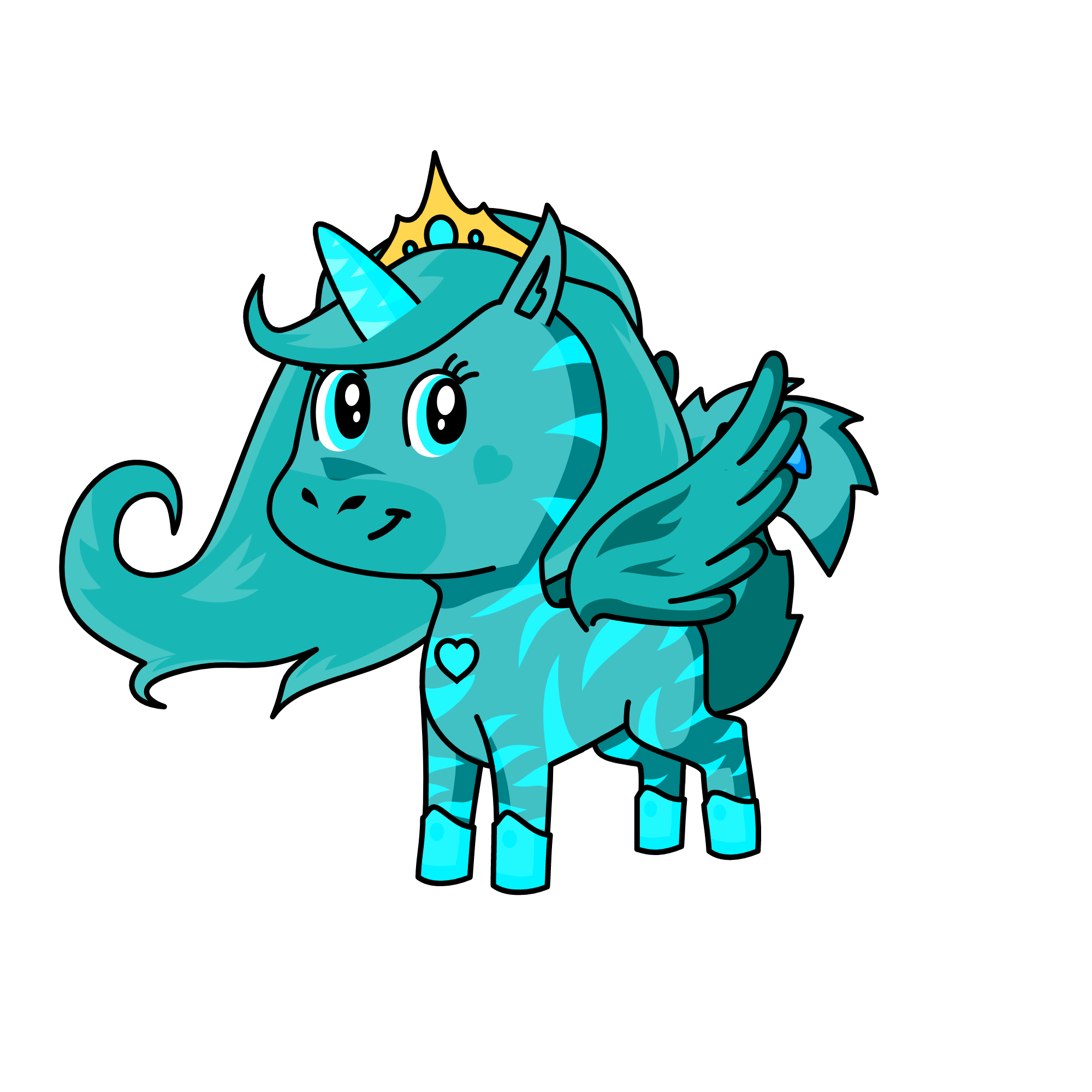 Wave, the unicorn