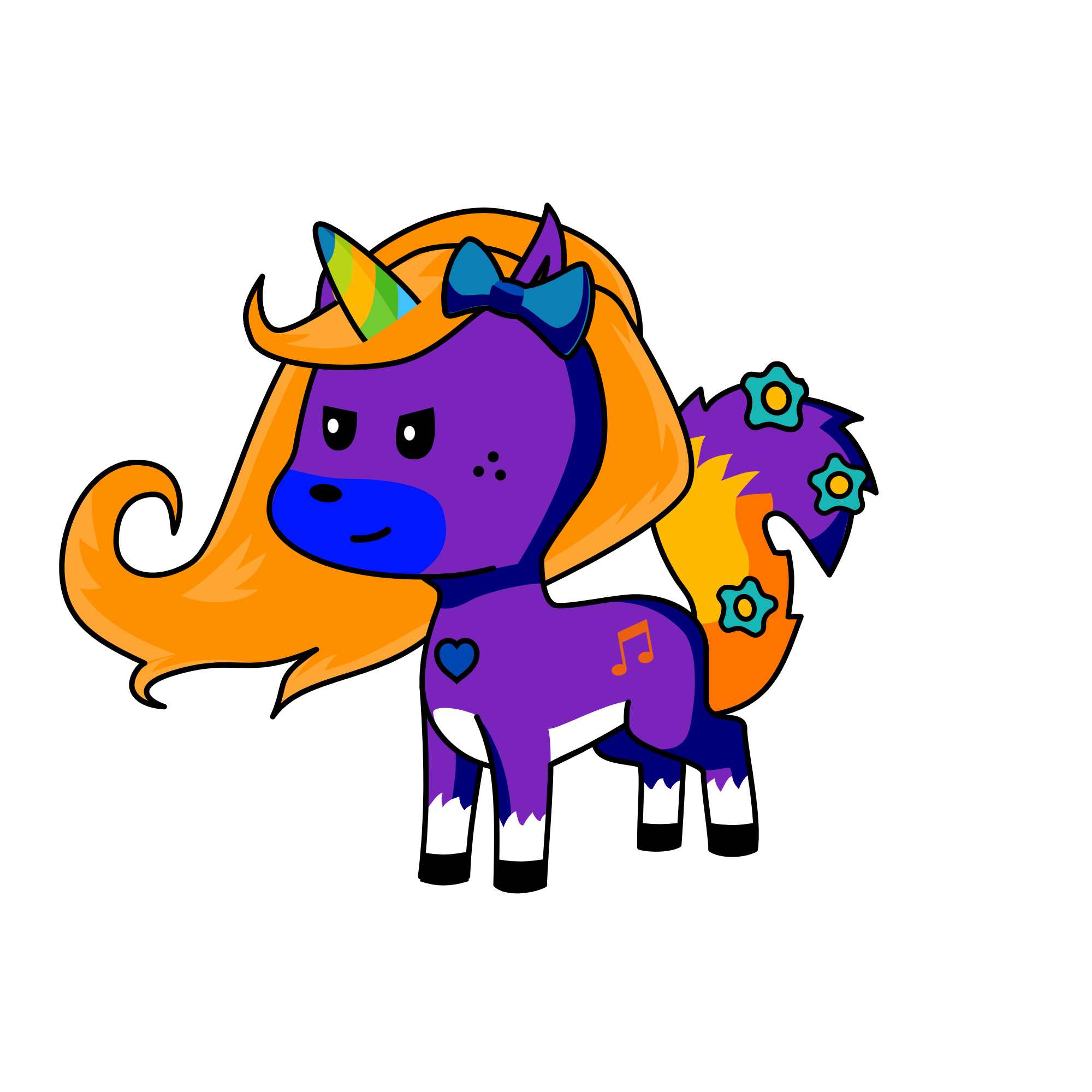 Did , the unicorn