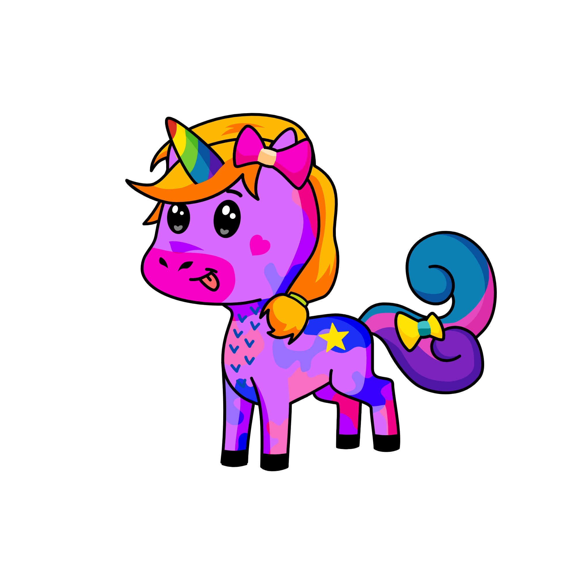 I love you Milk, the unicorn