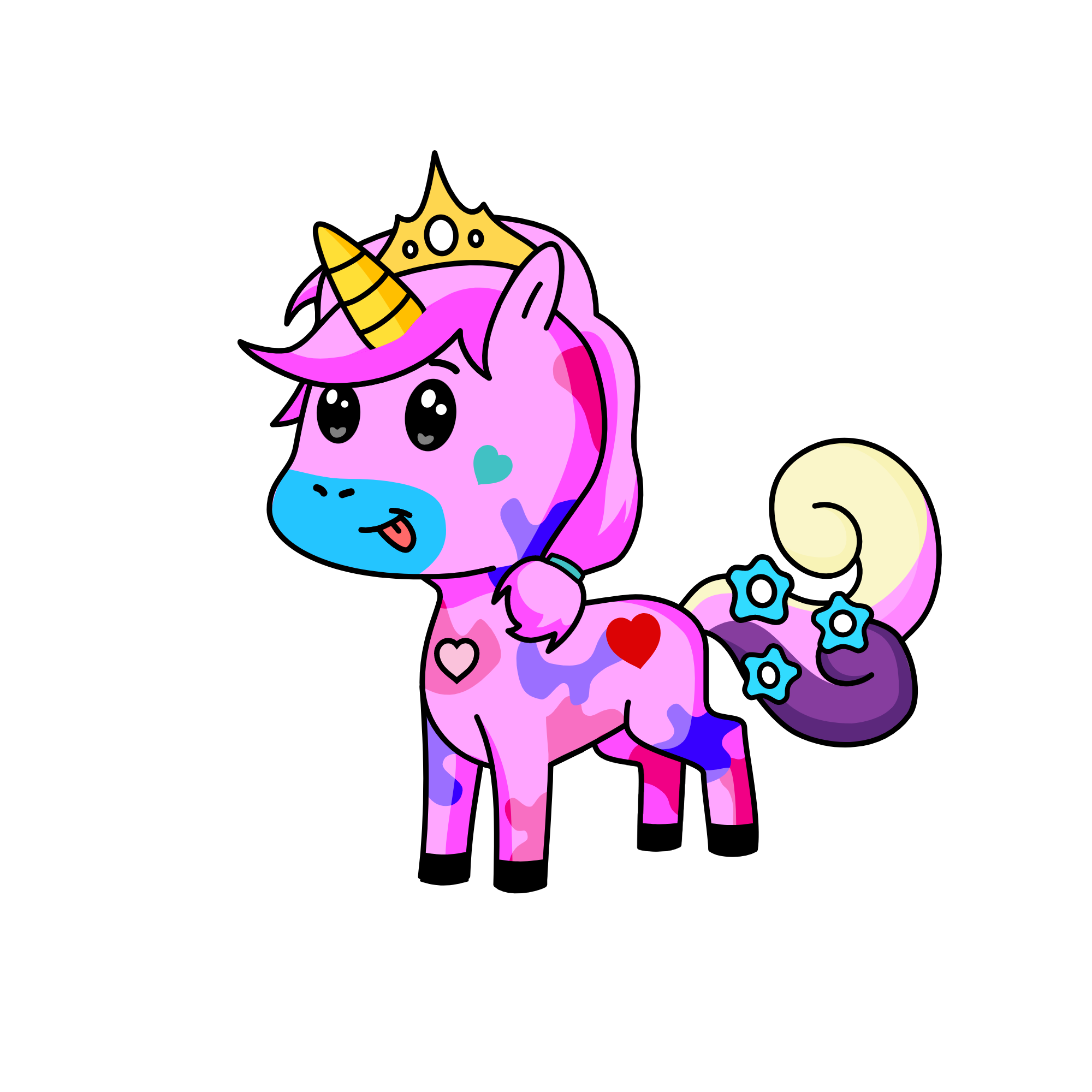 Bé Milk, the unicorn