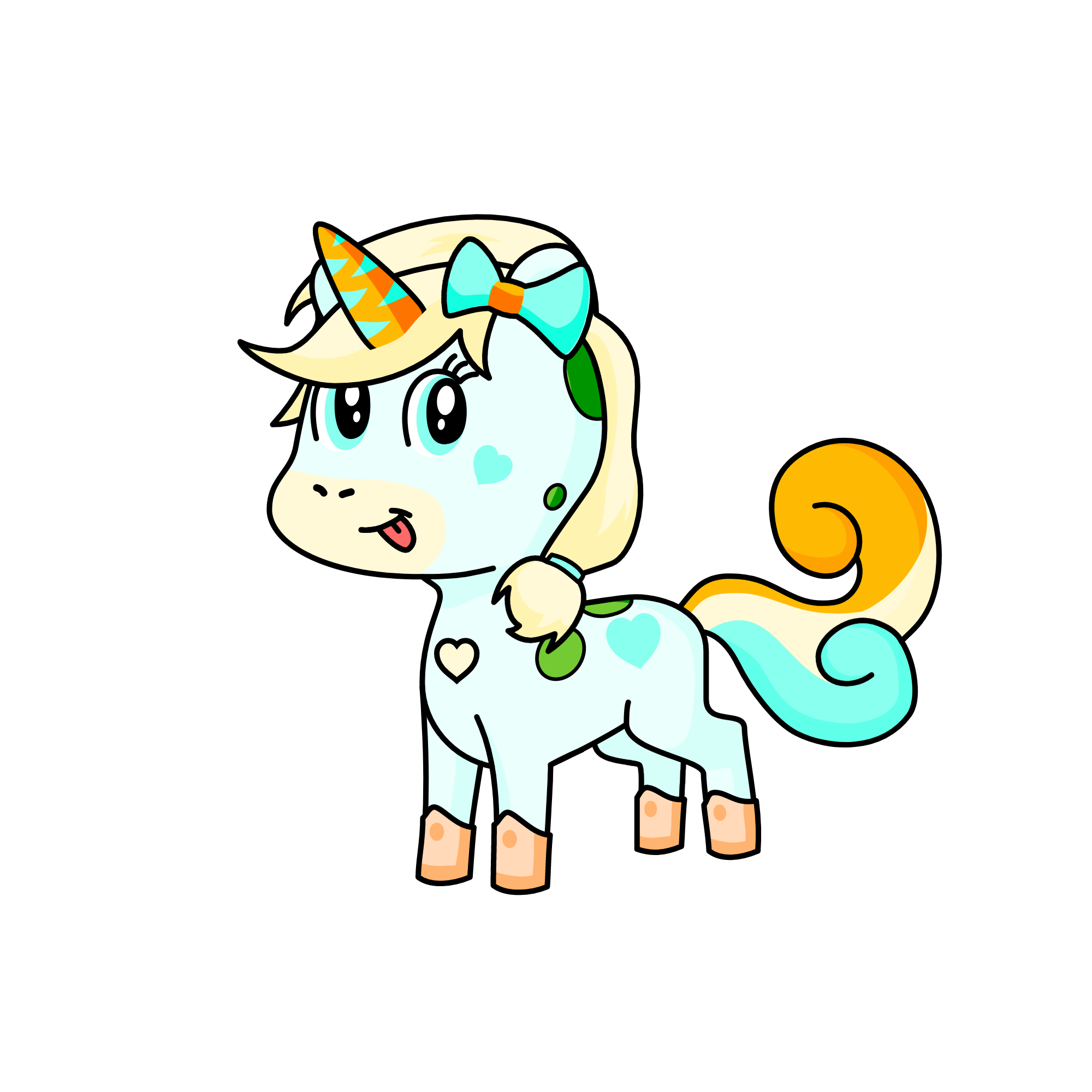 Sha neighneigh, the unicorn