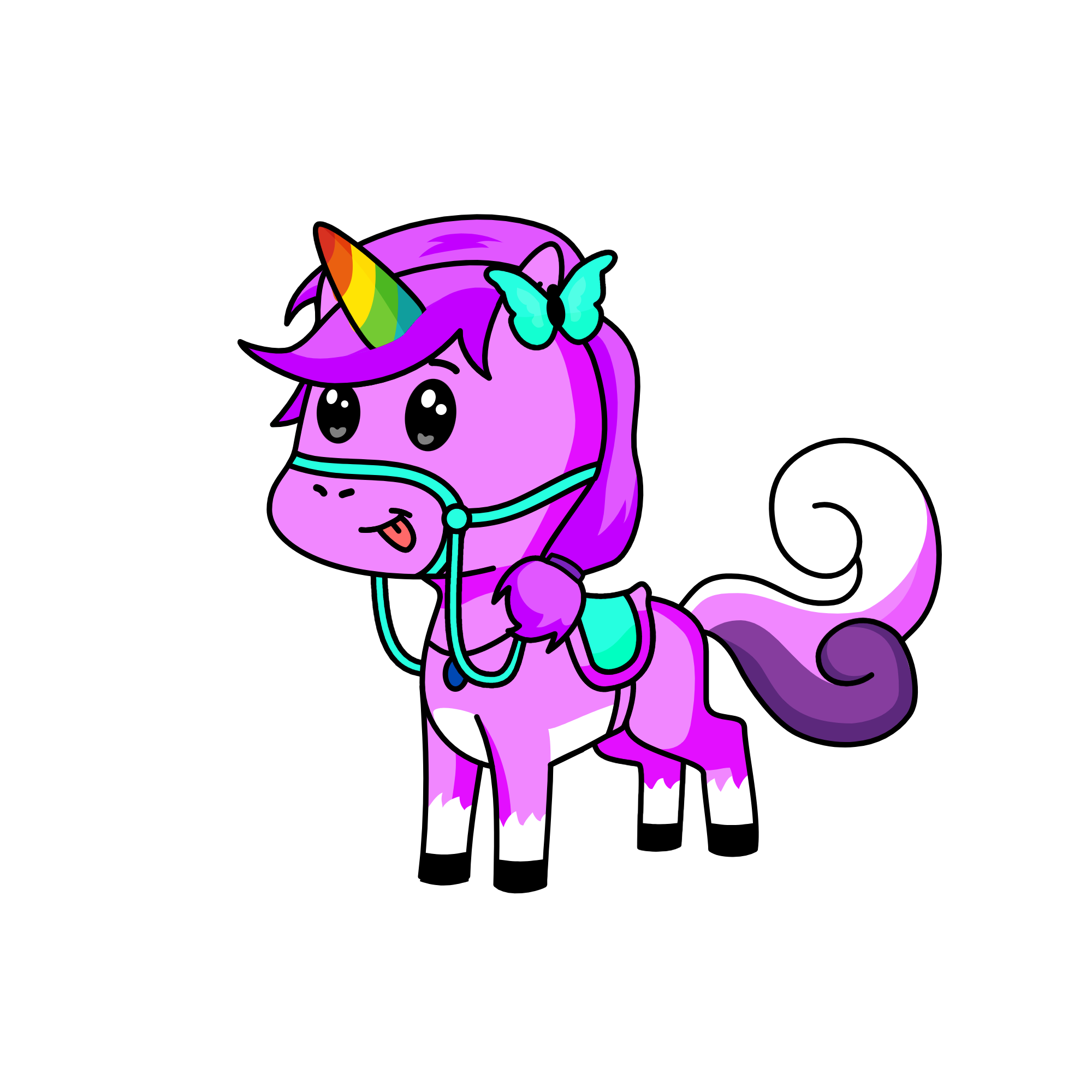 Lilly, the unicorn