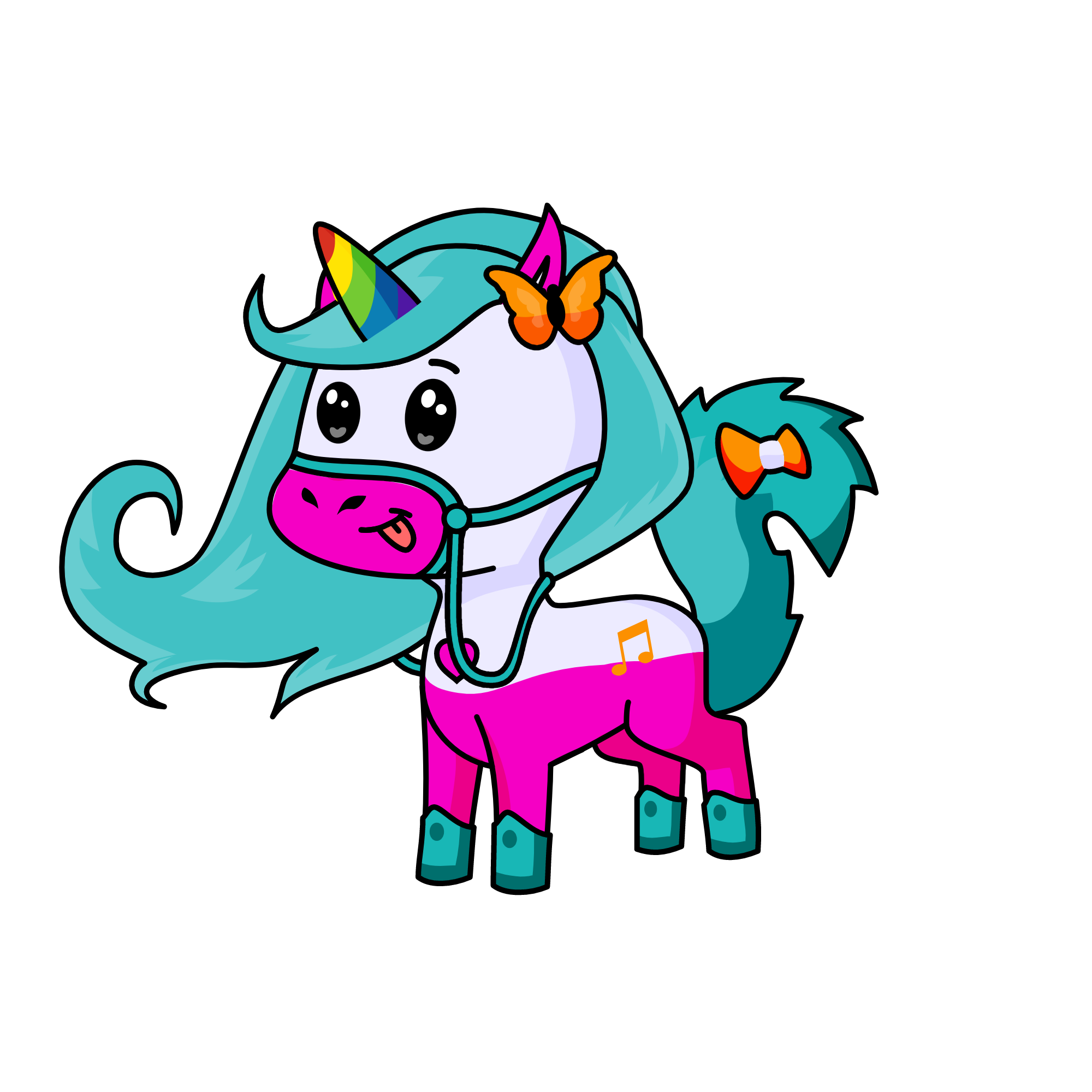 Amazing dream power, the unicorn
