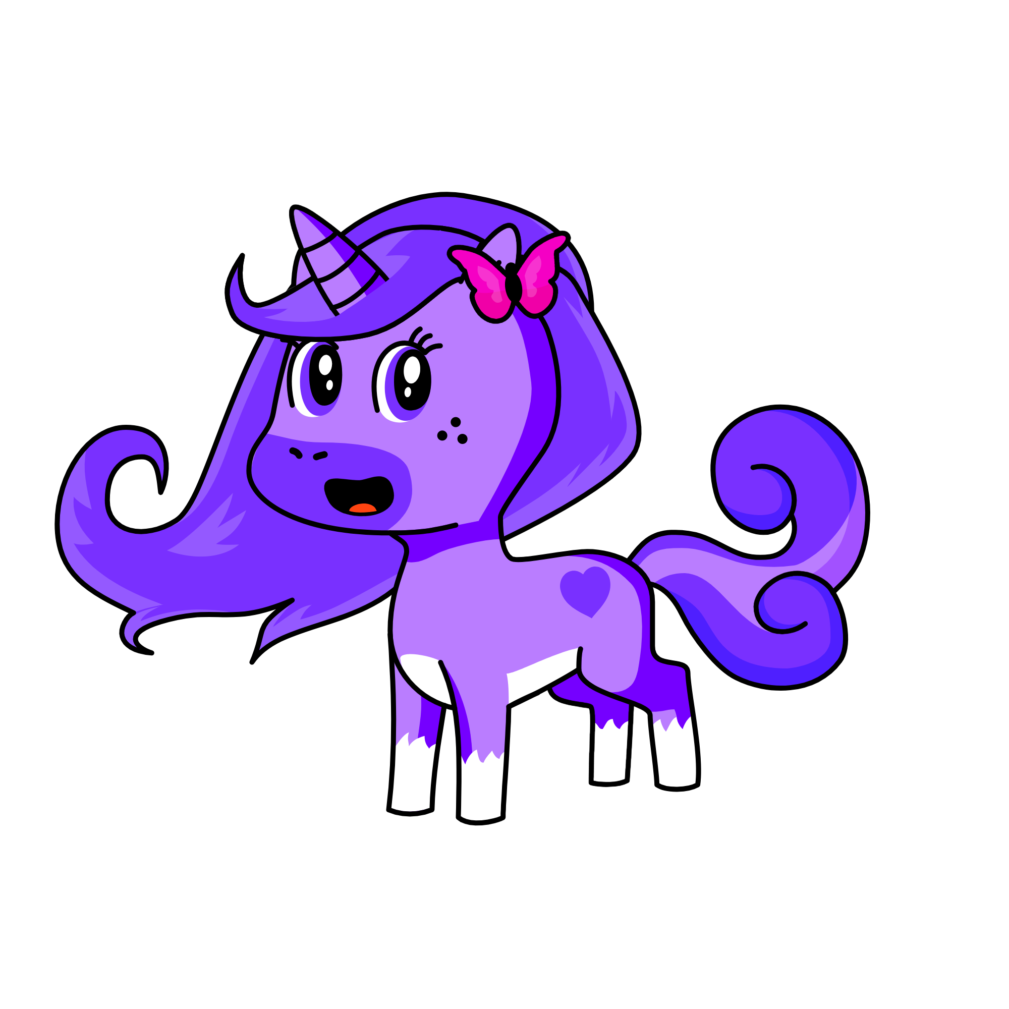 Aphmau, the unicorn