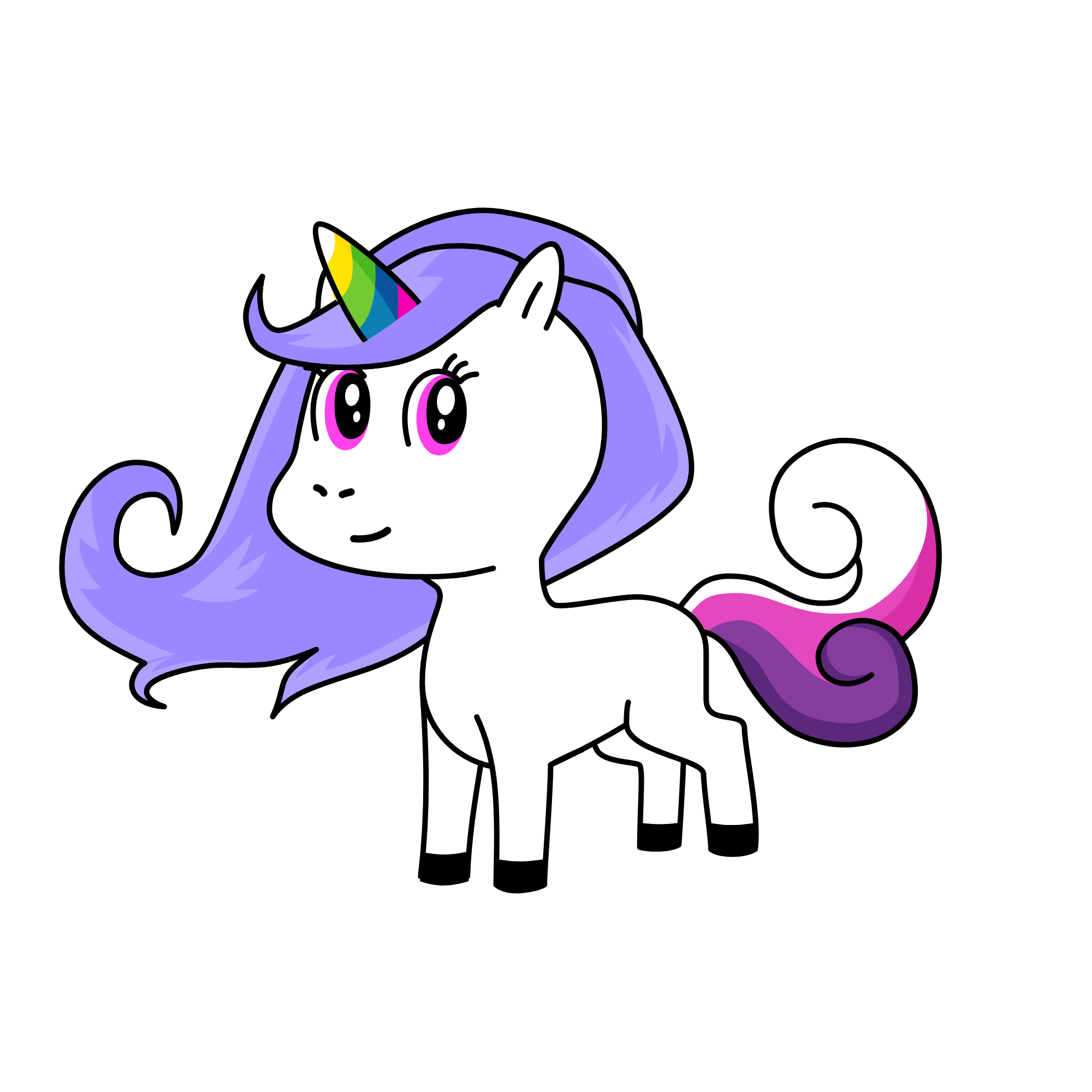 Unie, the unicorn