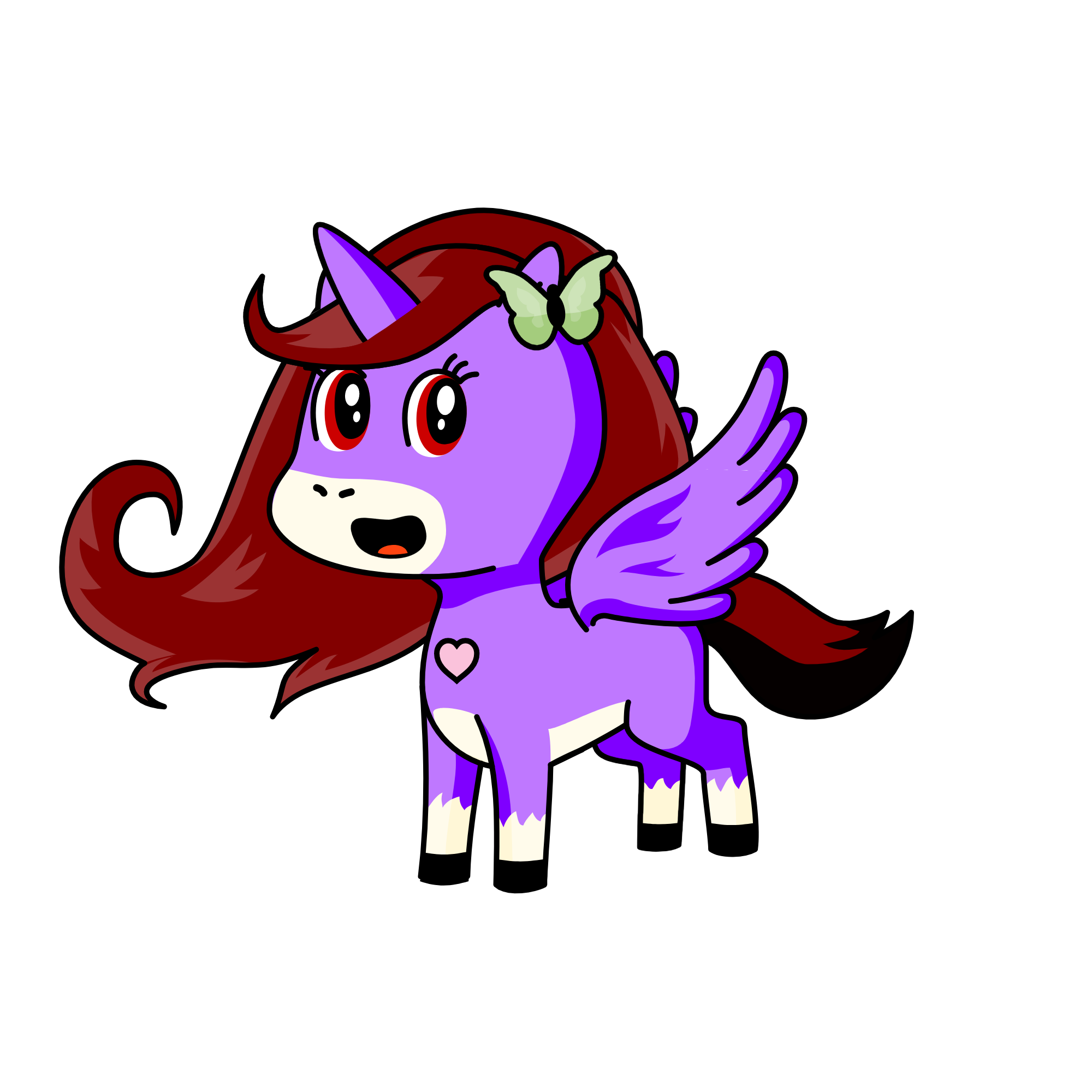 Manuela, the unicorn