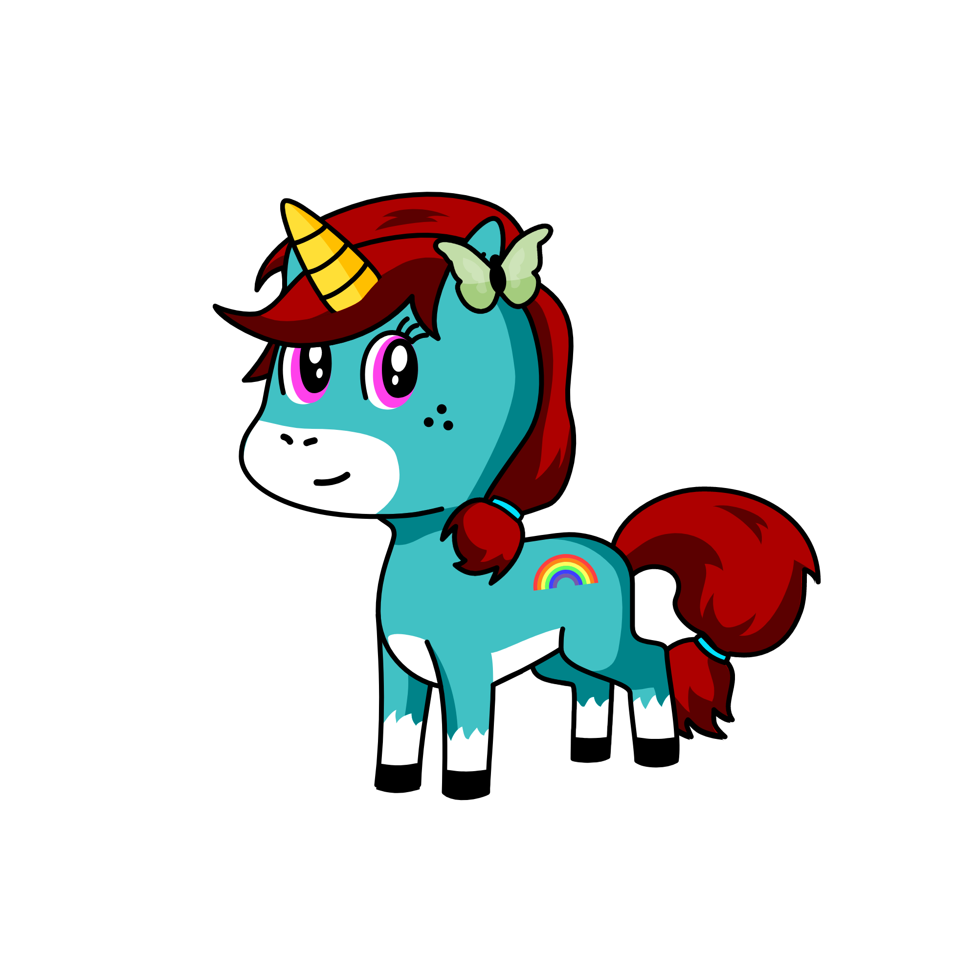 Maile, the unicorn