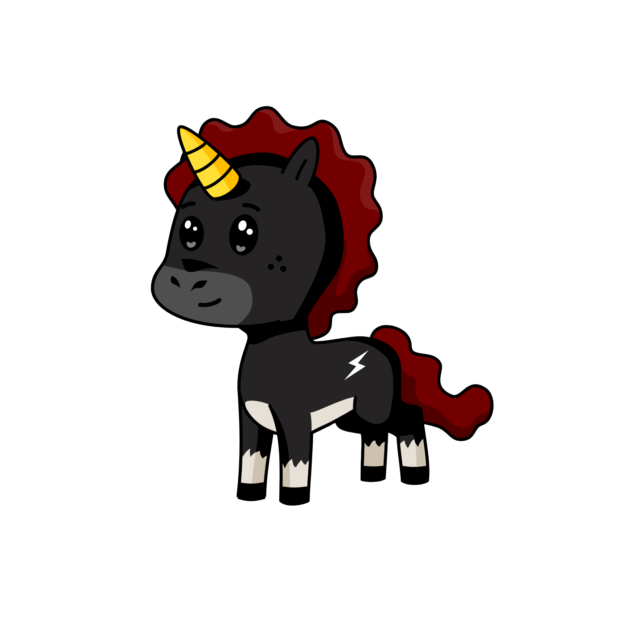 Zorro, the unicorn
