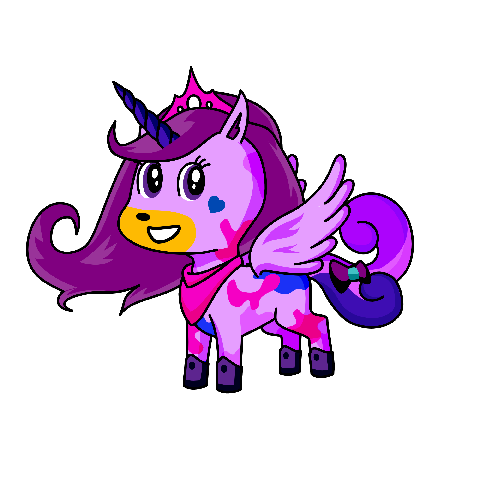 Princess Nightstar, the unicorn