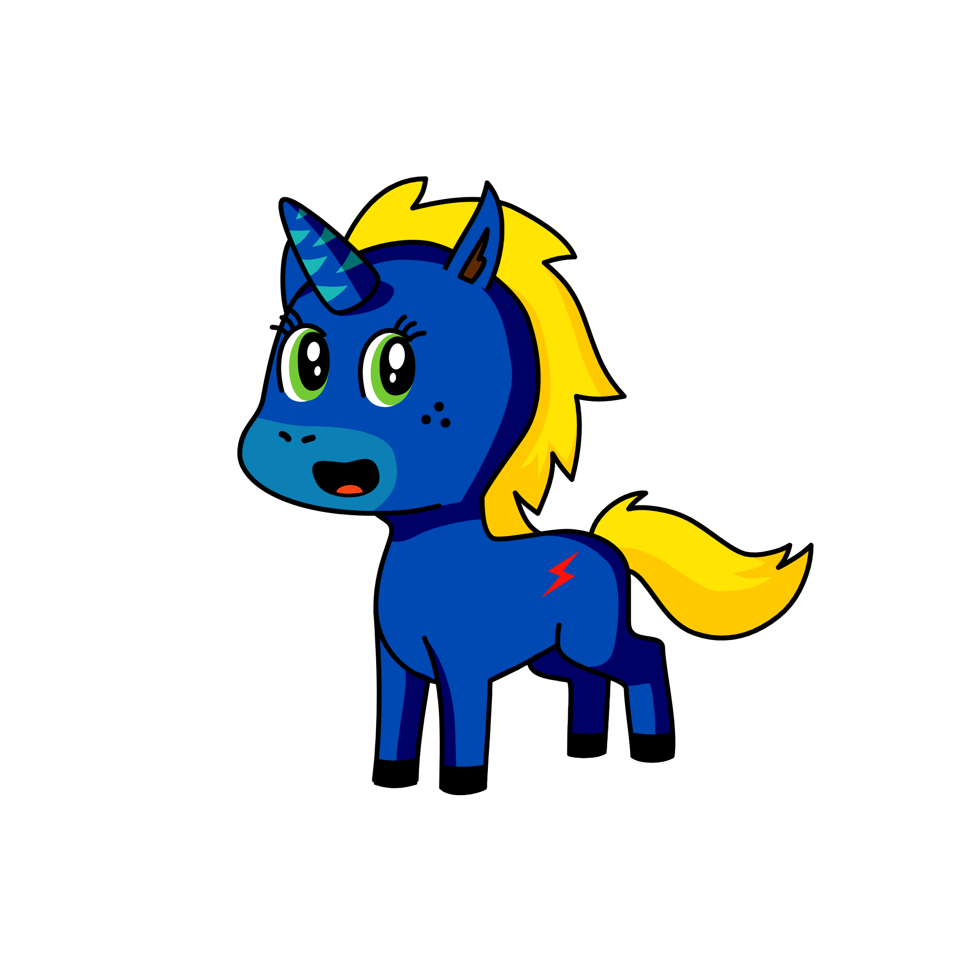 Isaac, the unicorn