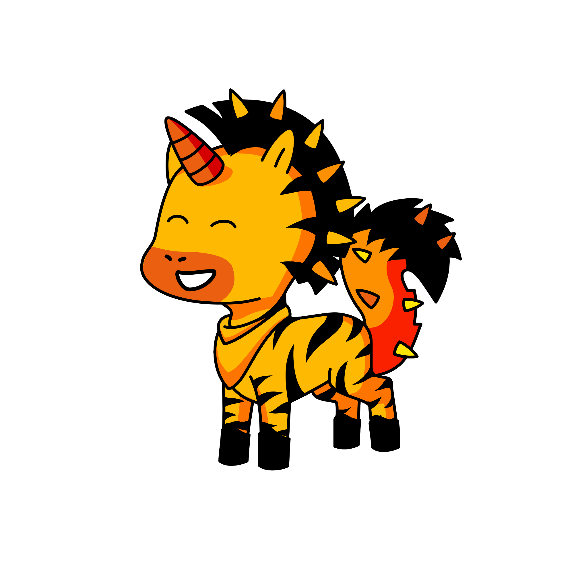 Tiger, the unicorn