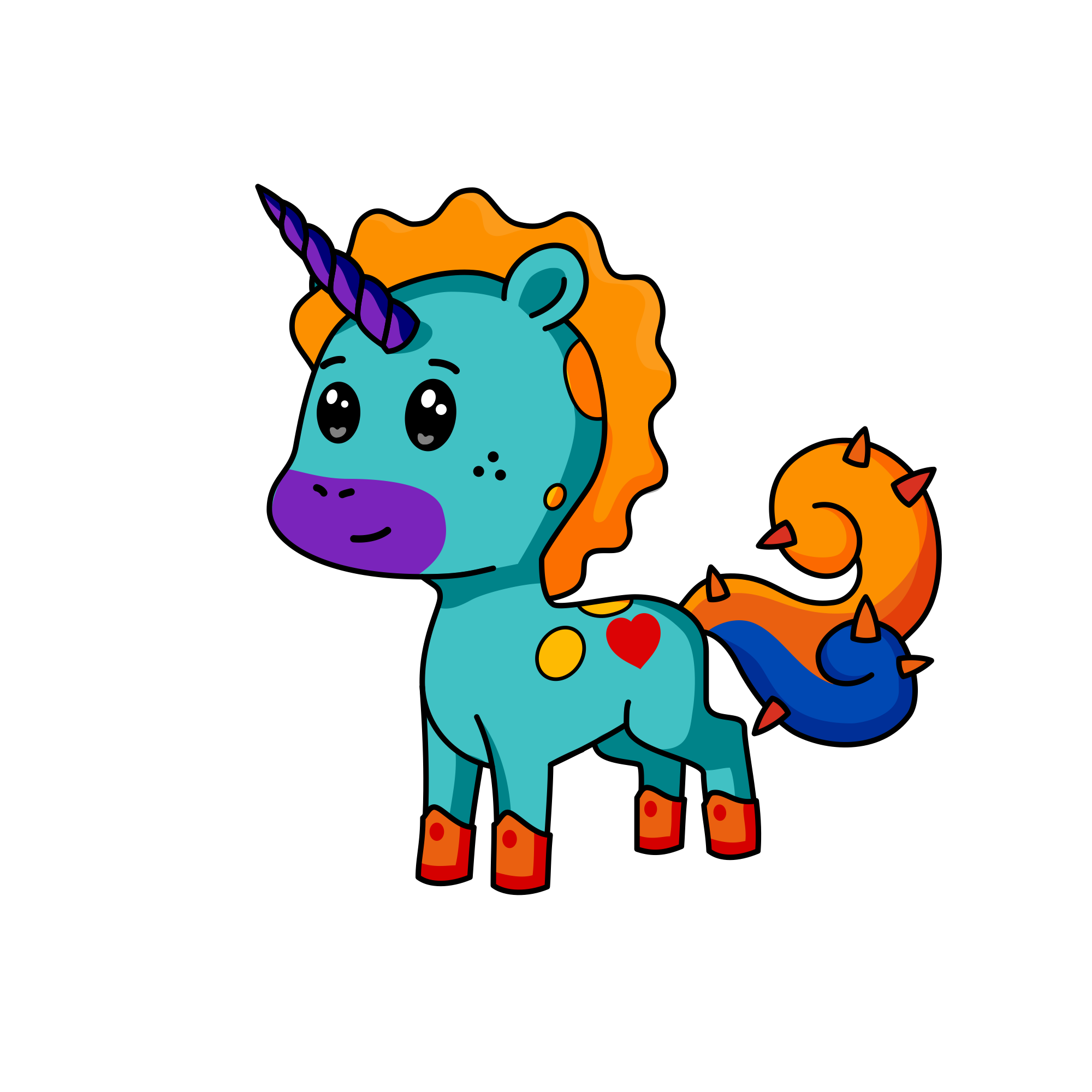 Poop, the unicorn