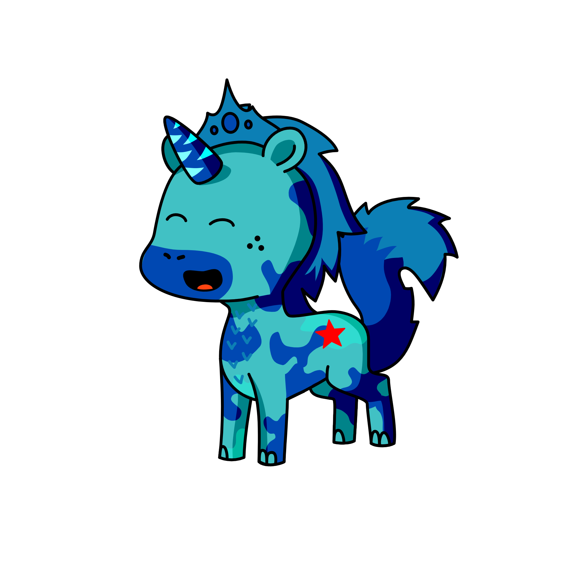 Maia, the unicorn