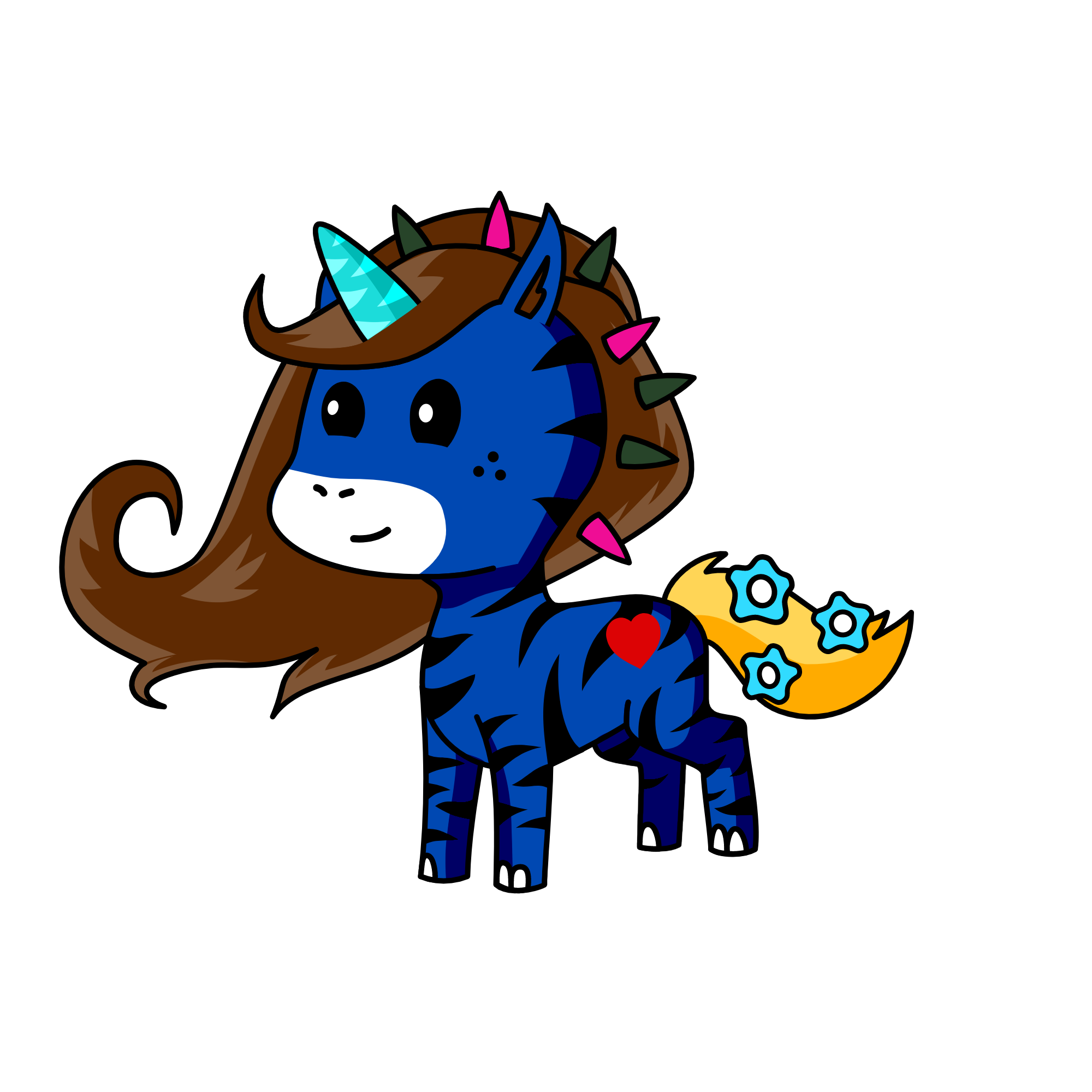 MOON, the unicorn