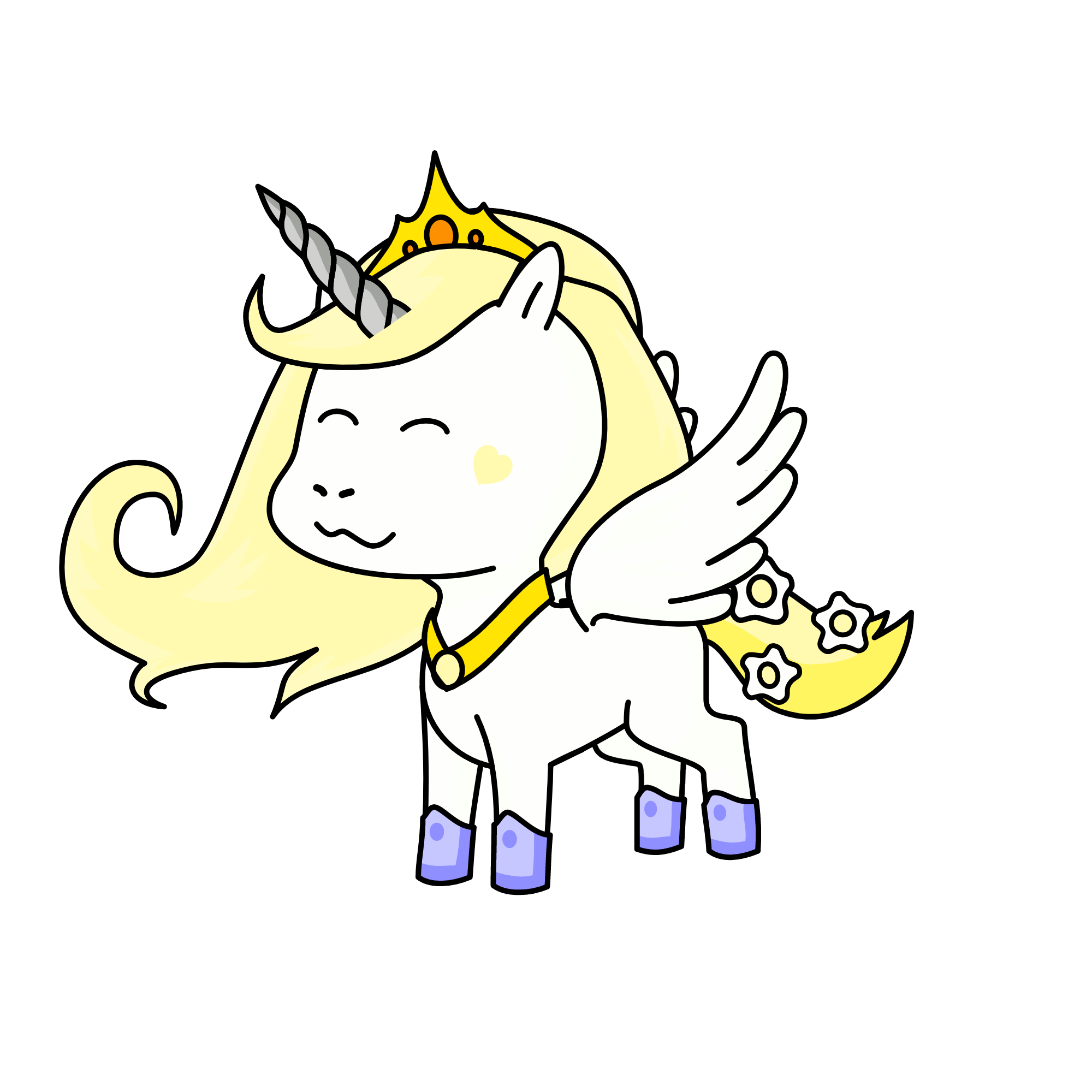 Moonicorn, the unicorn