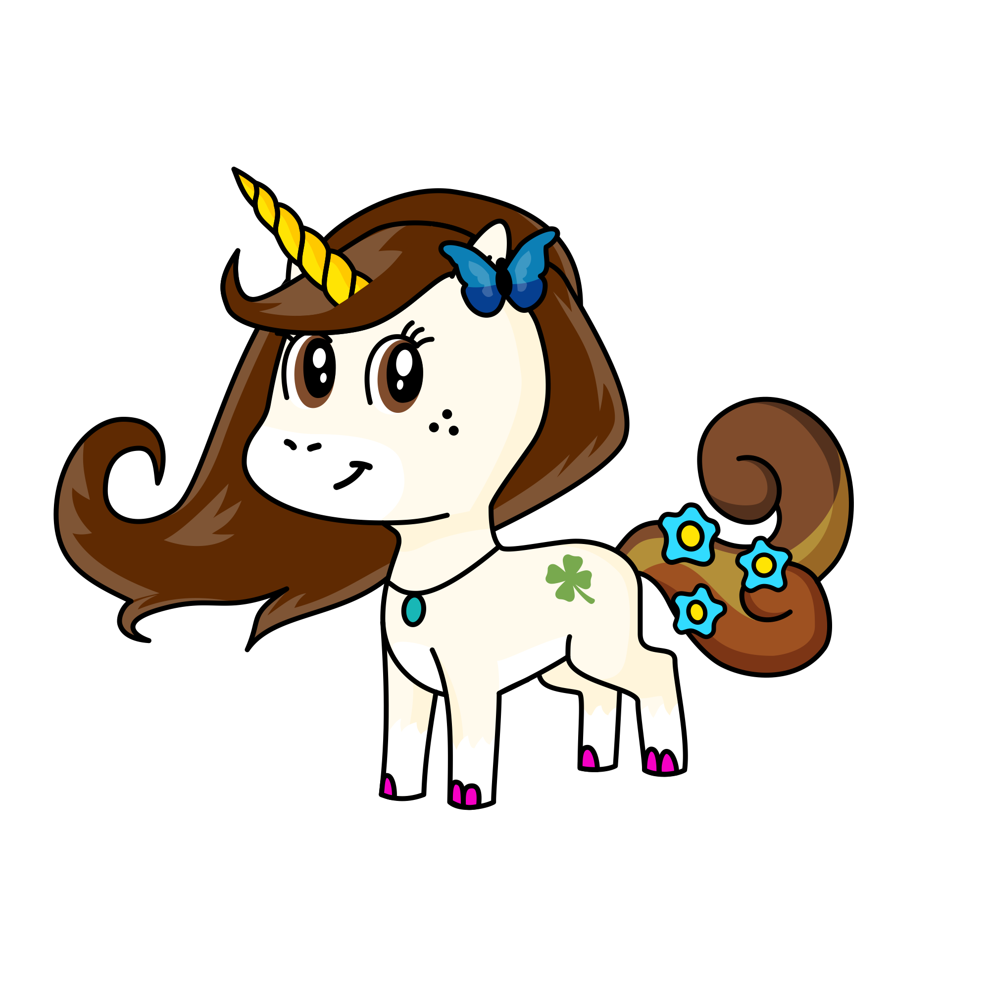 Lisa, the unicorn