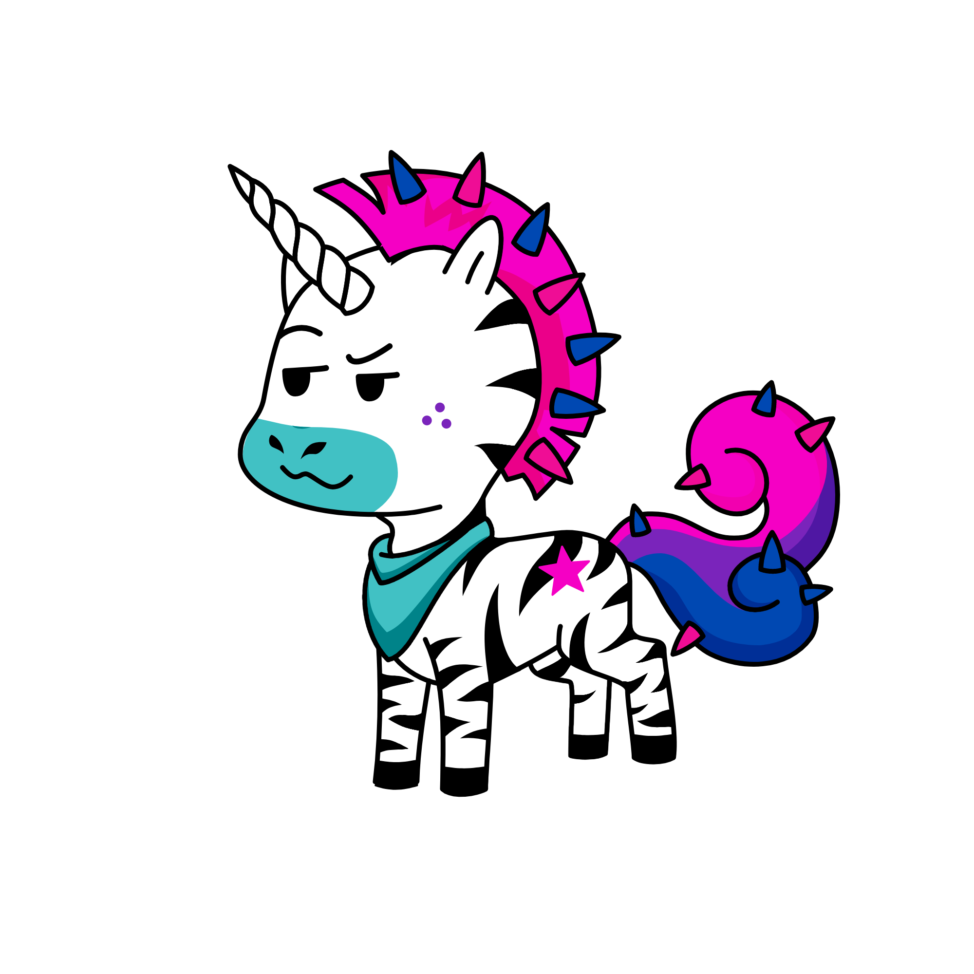 karkakiopepeli, the unicorn