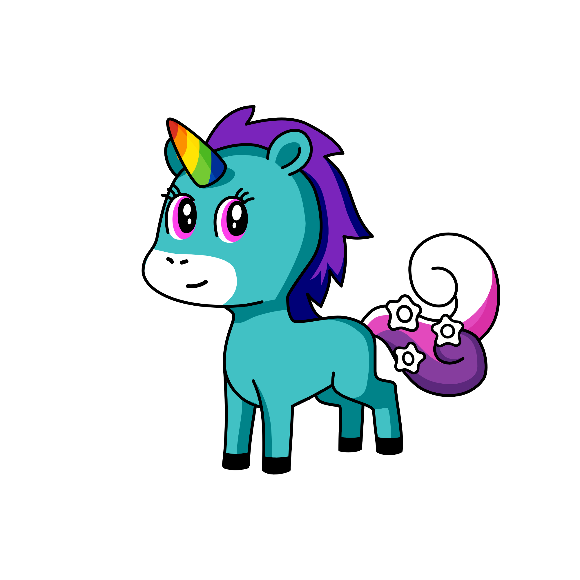 Llama, the unicorn
