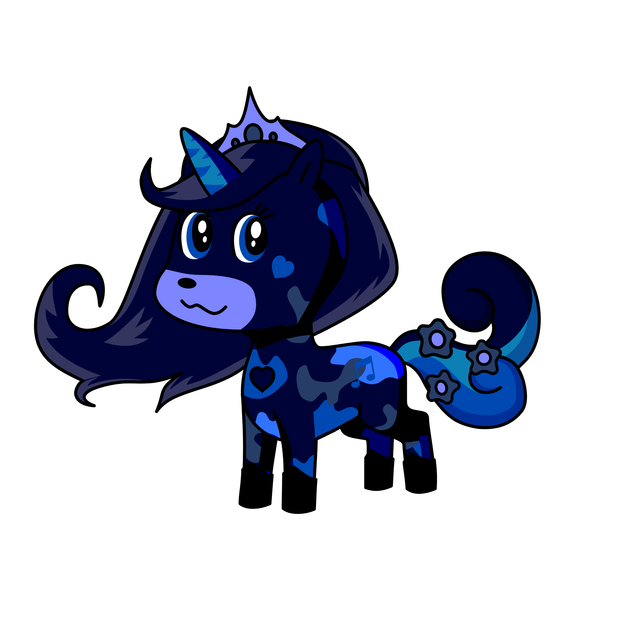 darkness, the unicorn
