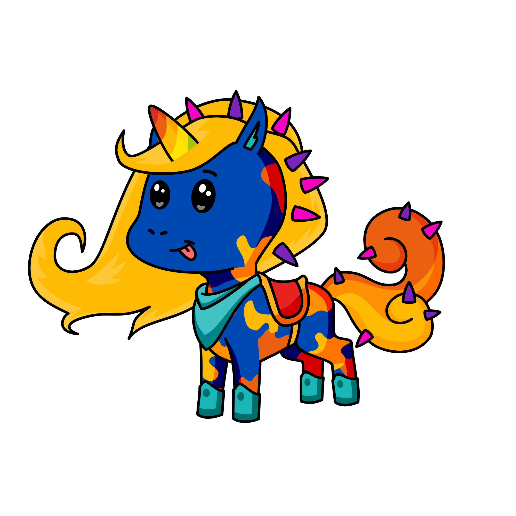 Terkle, the unicorn
