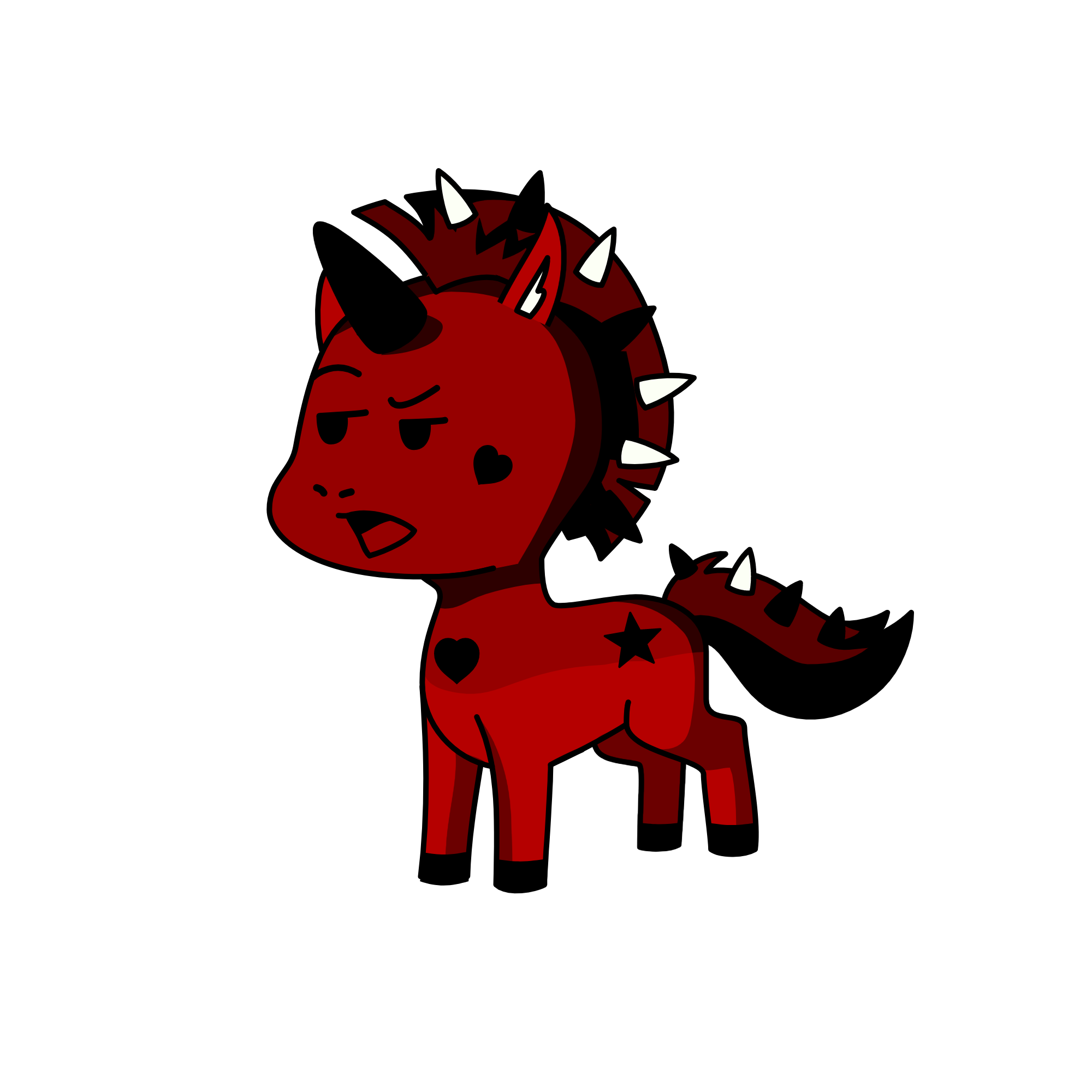 Anger, the unicorn