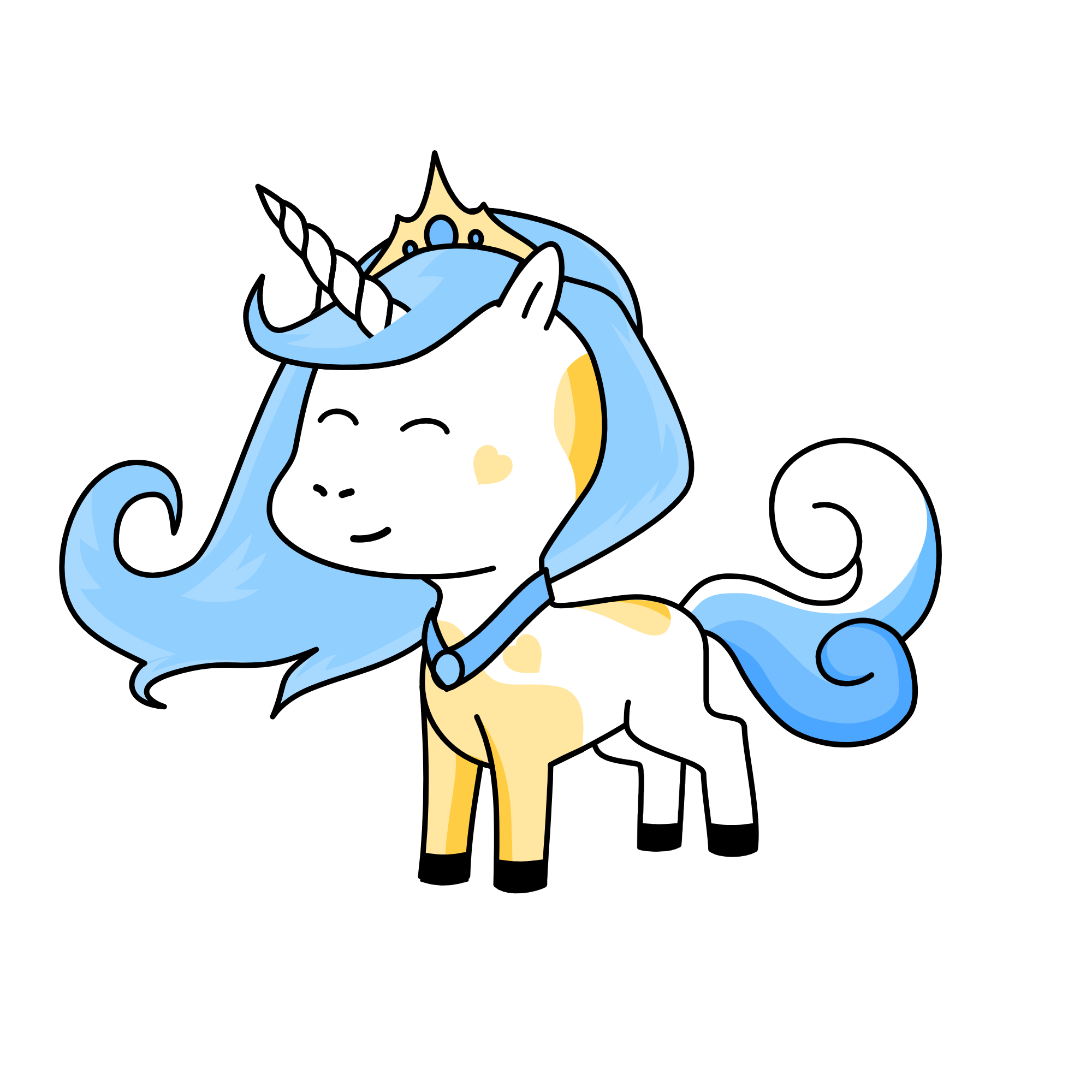 icy, the unicorn