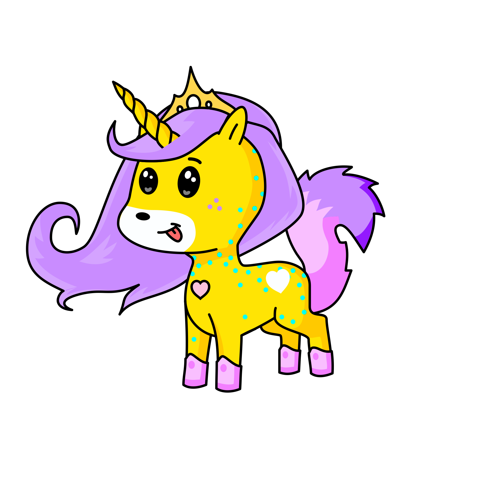 Fuzzy , the unicorn