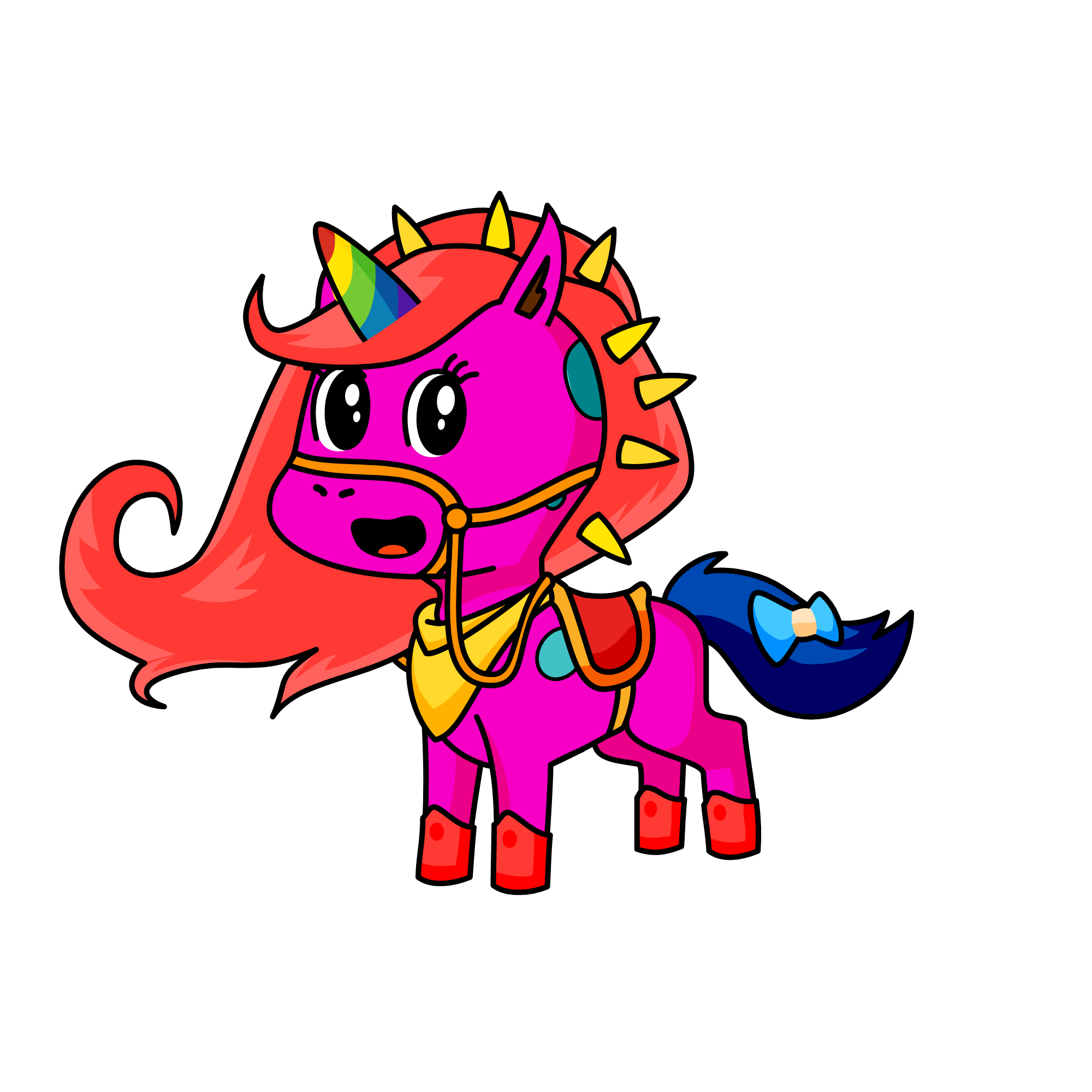 Angela, the unicorn