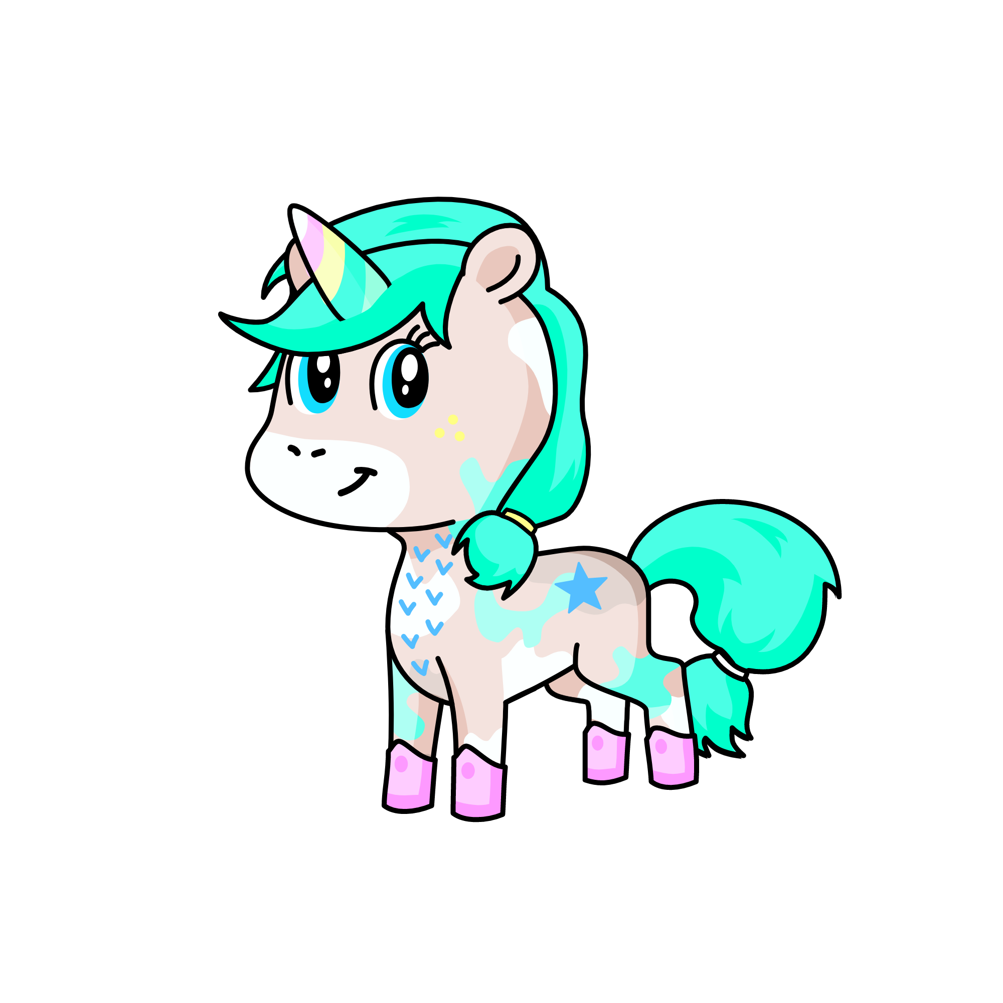 Grizzy, the unicorn