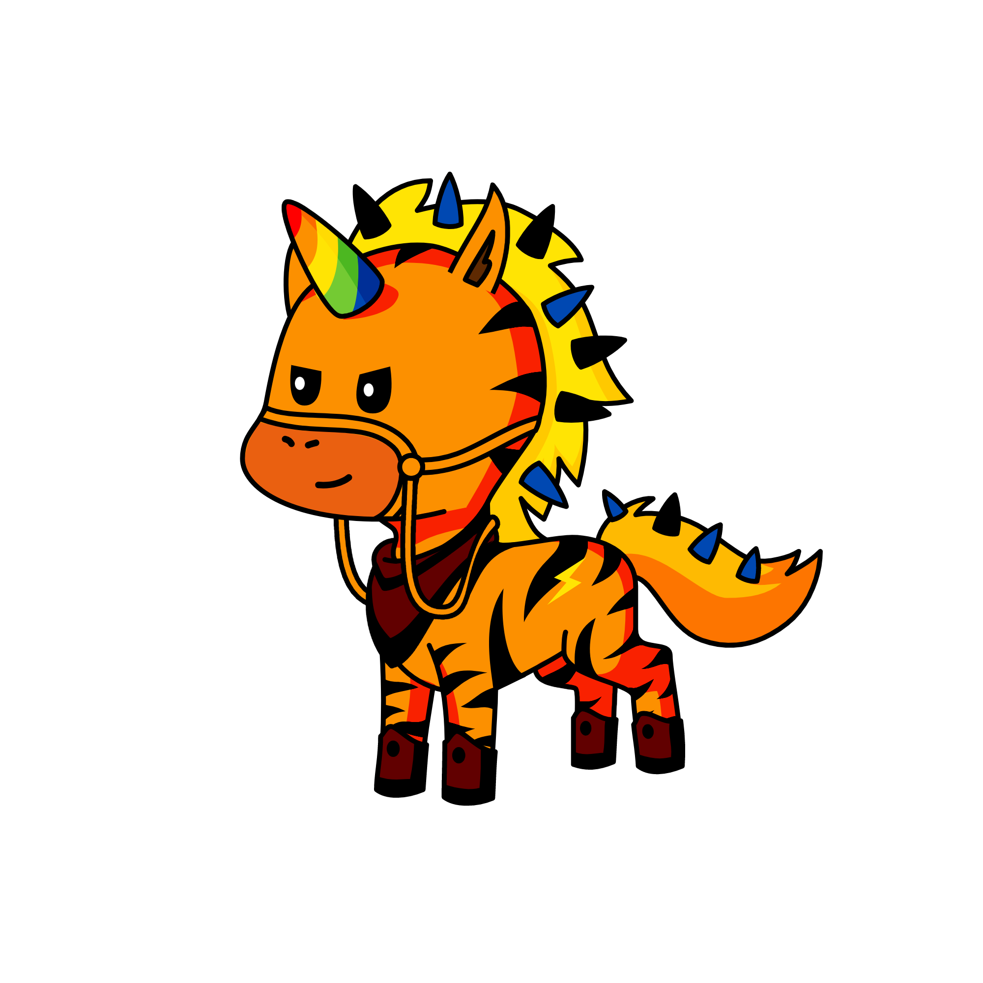fire, the unicorn