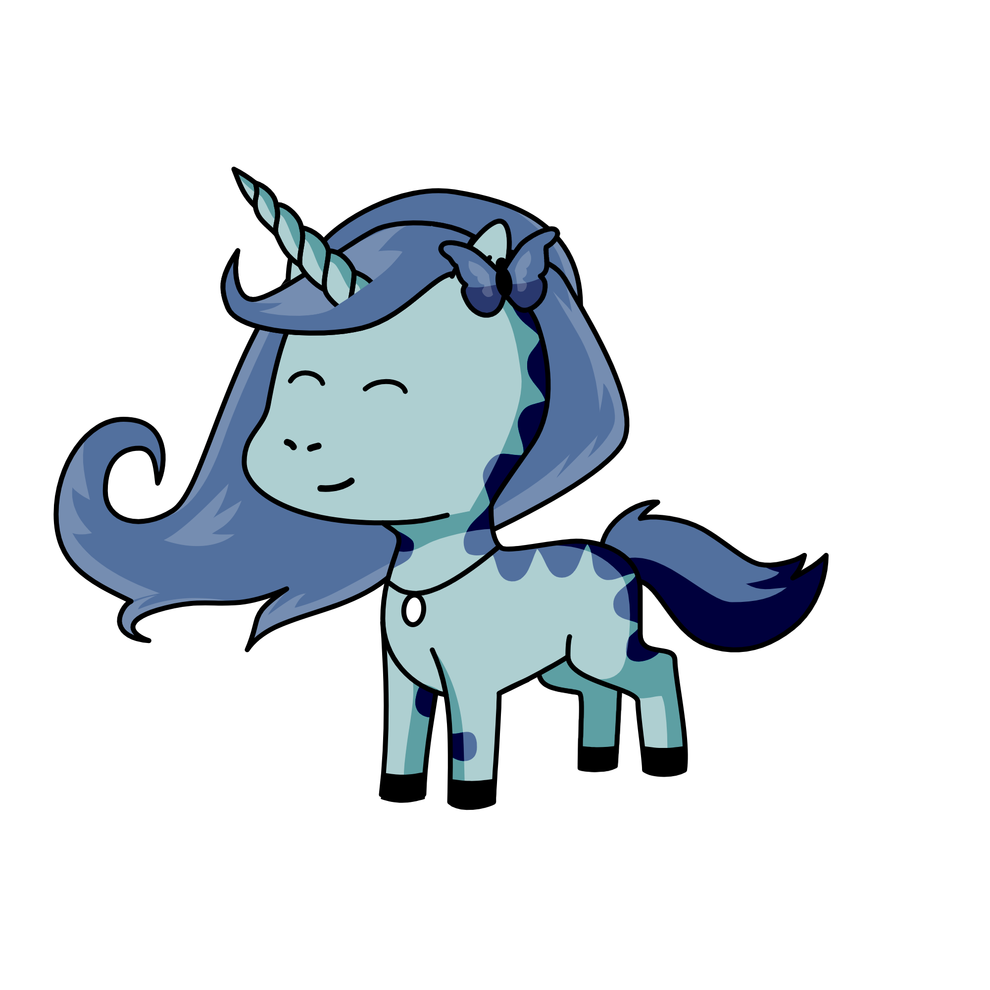ICY FIONA, the unicorn