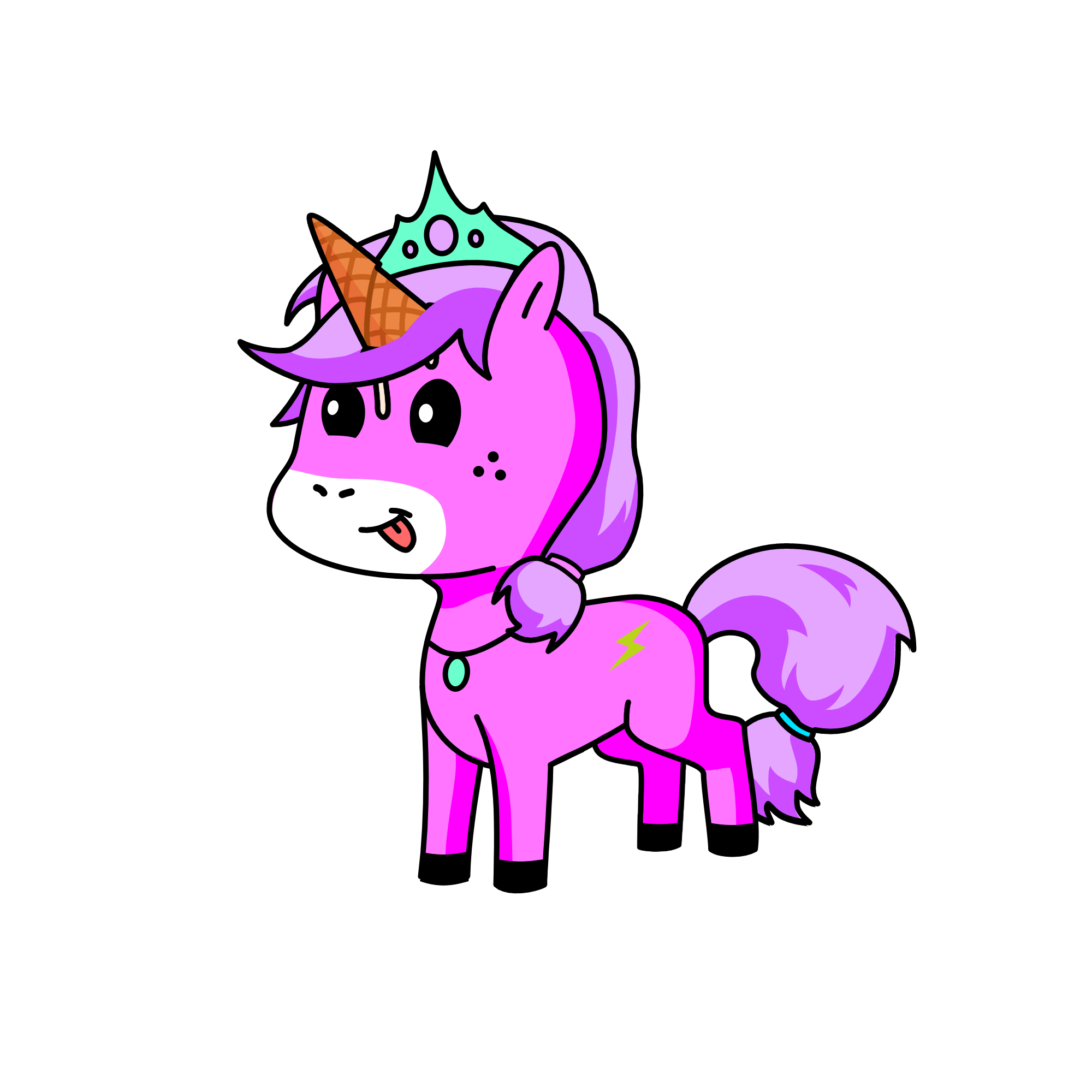 Hassu nassu, the unicorn