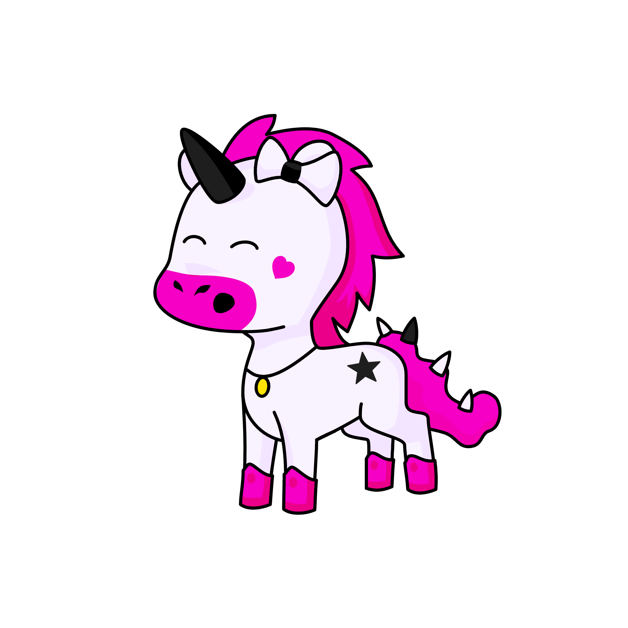 Mona Lisa, the unicorn