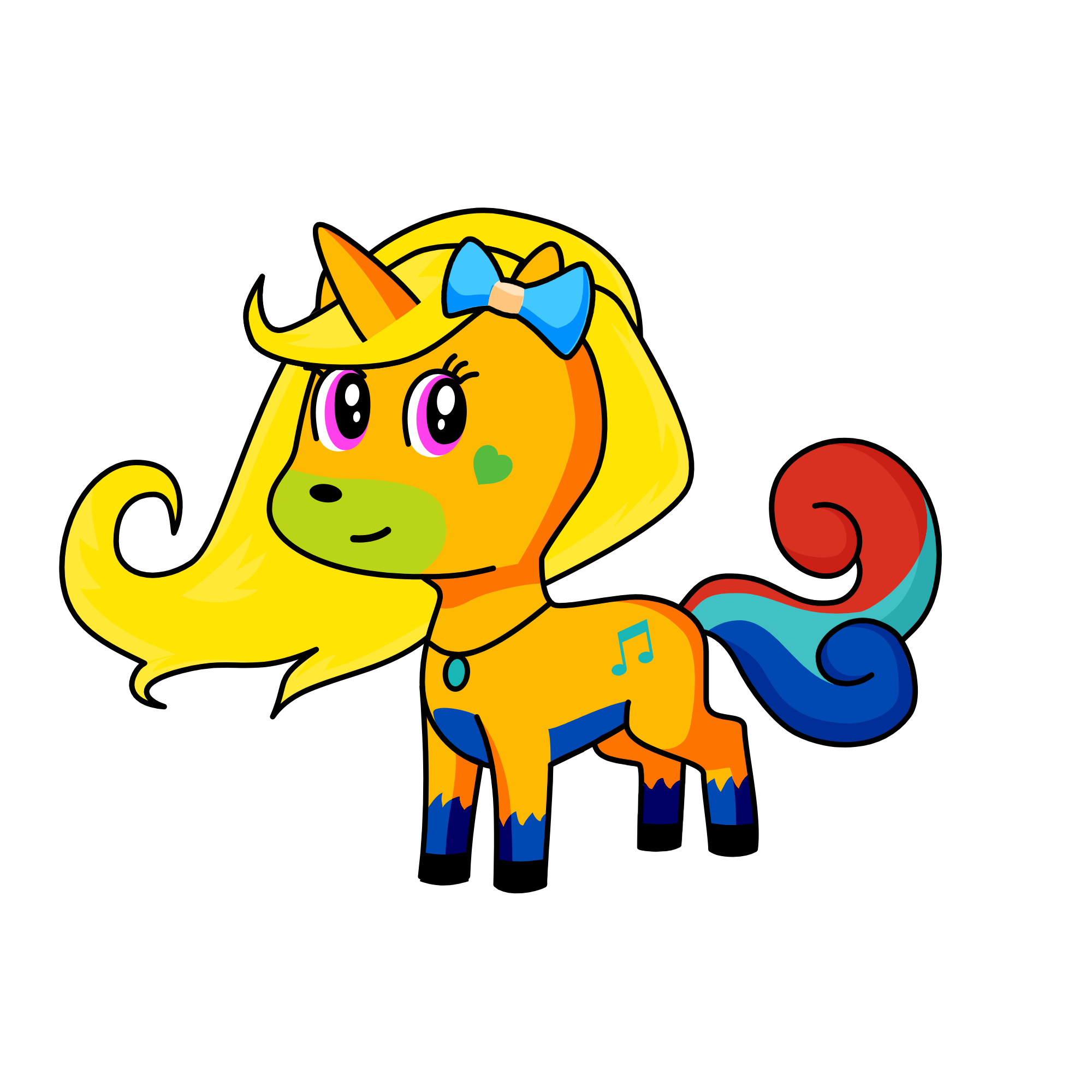 nước tình yêu, the unicorn