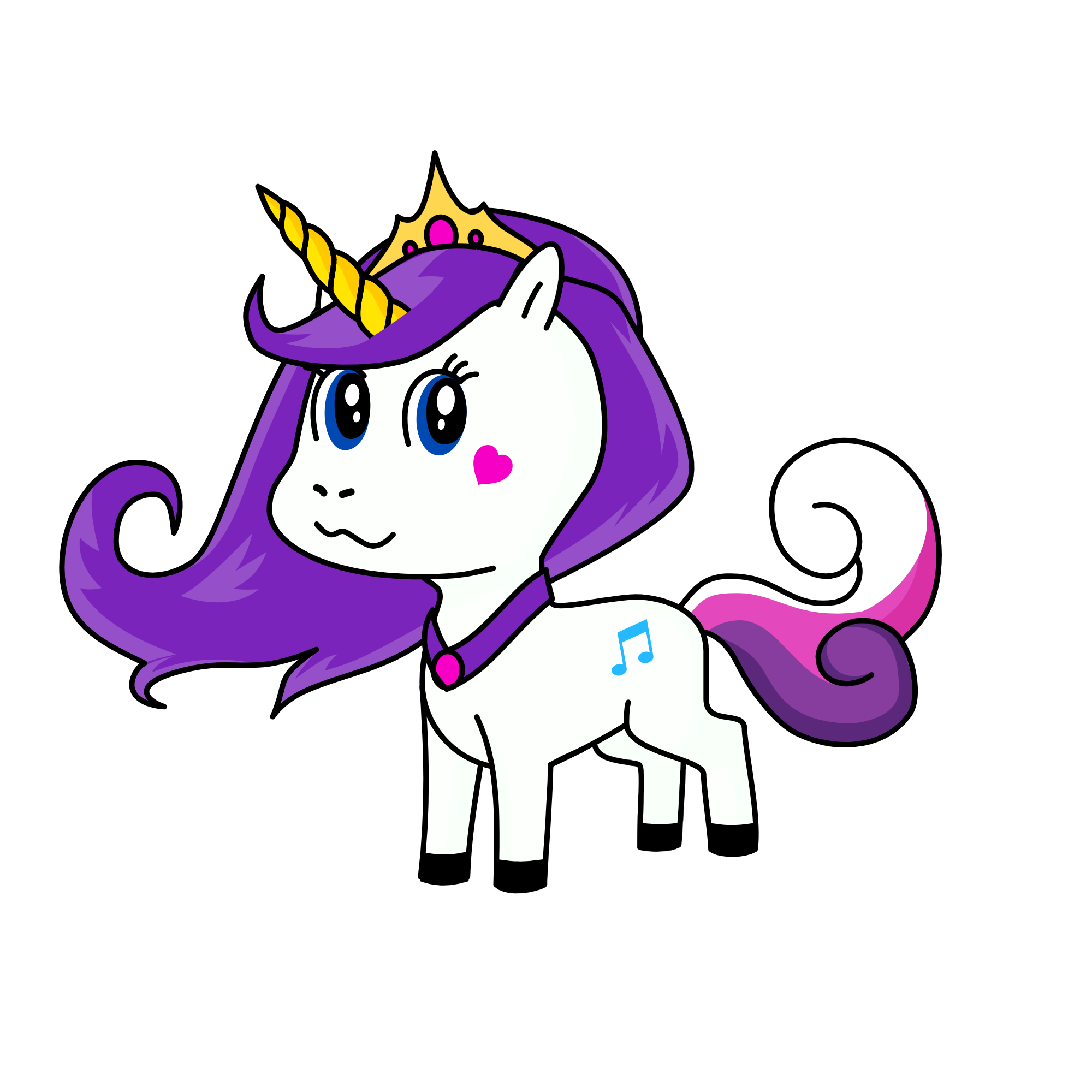 rosy, the unicorn